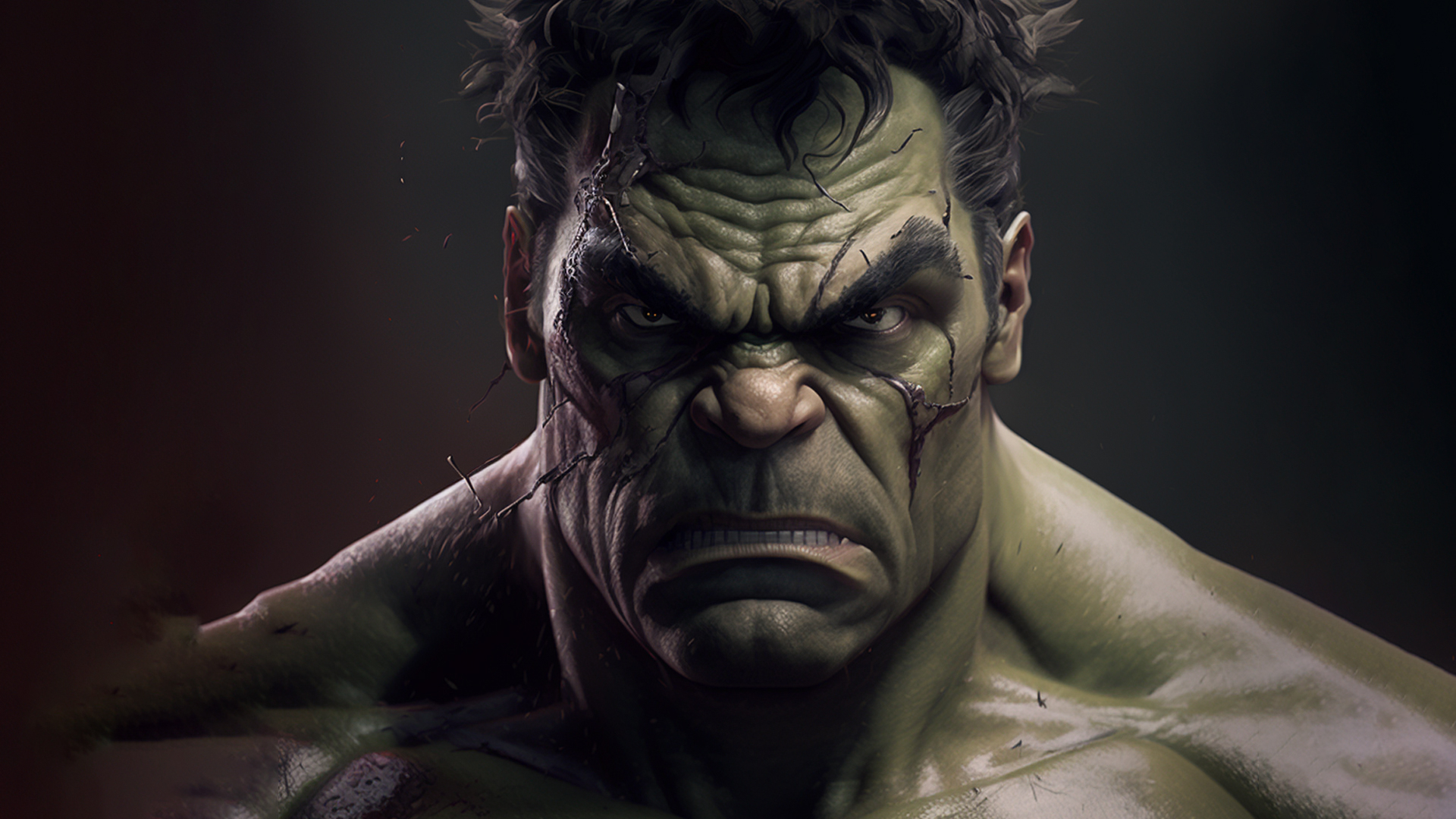 1920x1080 Angry Hulk AI Art 1080P Laptop Full HD Wallpaper, HD Superheroes  4K Wallpapers, Images, Photos and Background - Wallpapers Den