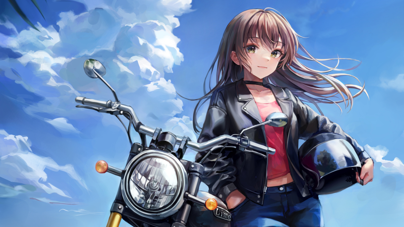 Anime Motorcycle Wallpapers on WallpaperDog