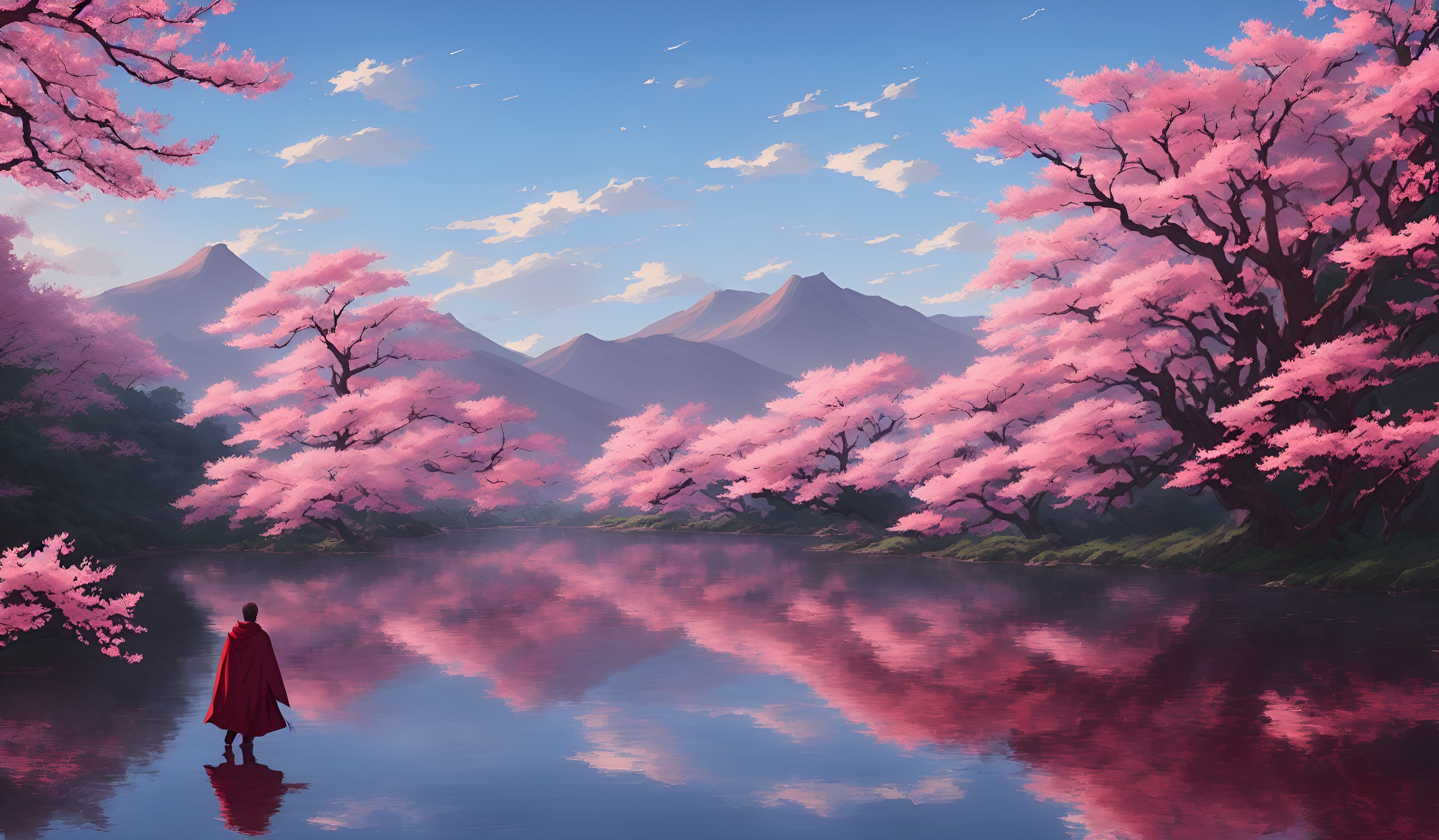 Anime places, animated, anime nature, draw, HD phone wallpaper | Peakpx