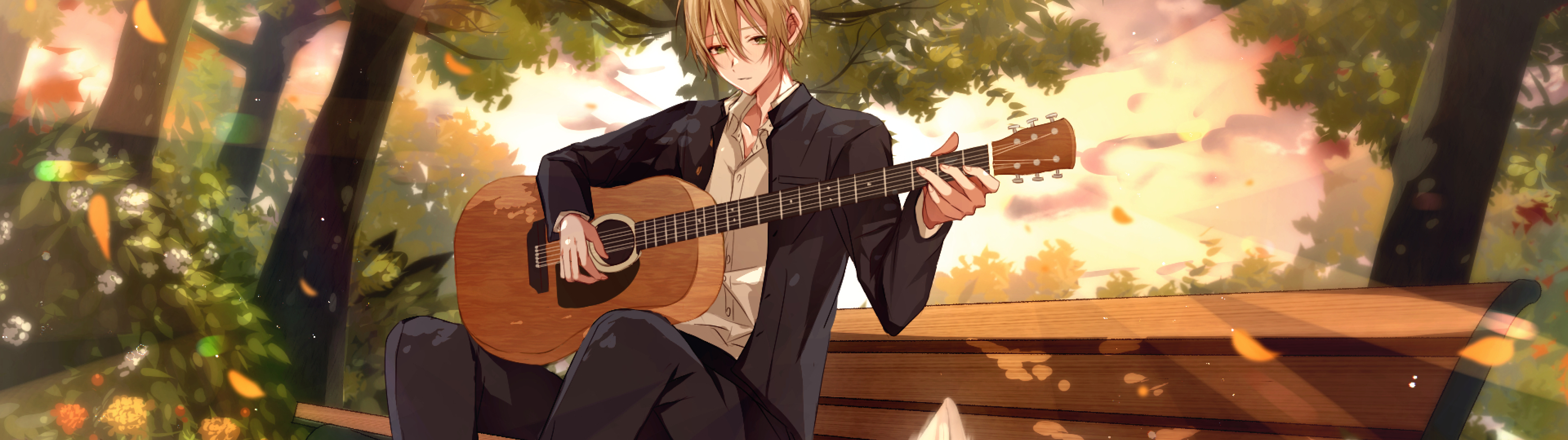 Boy playing guitar anime transparent background PNG clipart  HiClipart