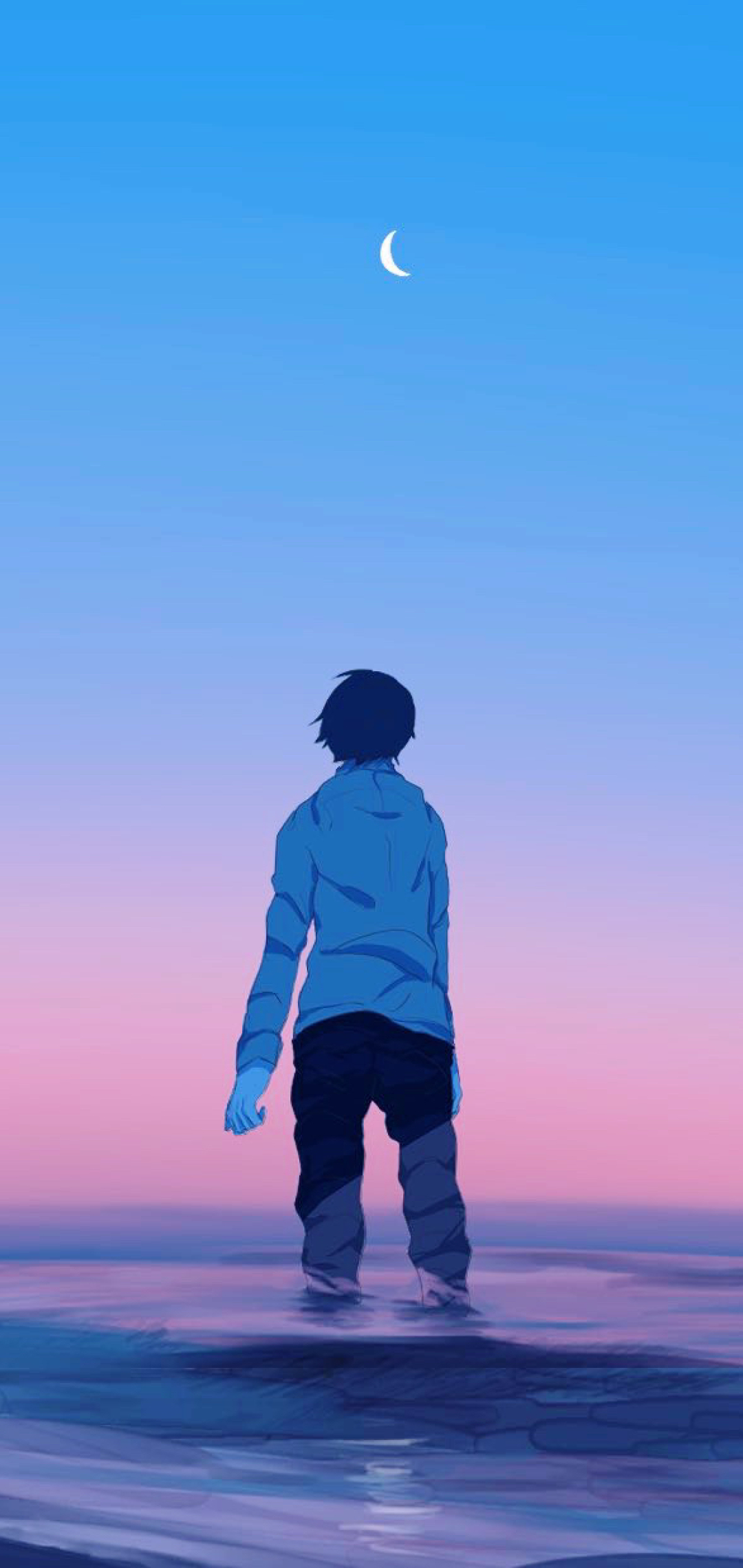 1080x2280 Anime Boy Sky Gradient One Plus 6,Huawei p20,Honor view 10,Vivo  y85,Oppo f7,Xiaomi Mi A2 Wallpaper, HD Artist 4K Wallpapers, Images, Photos  and Background - Wallpapers Den