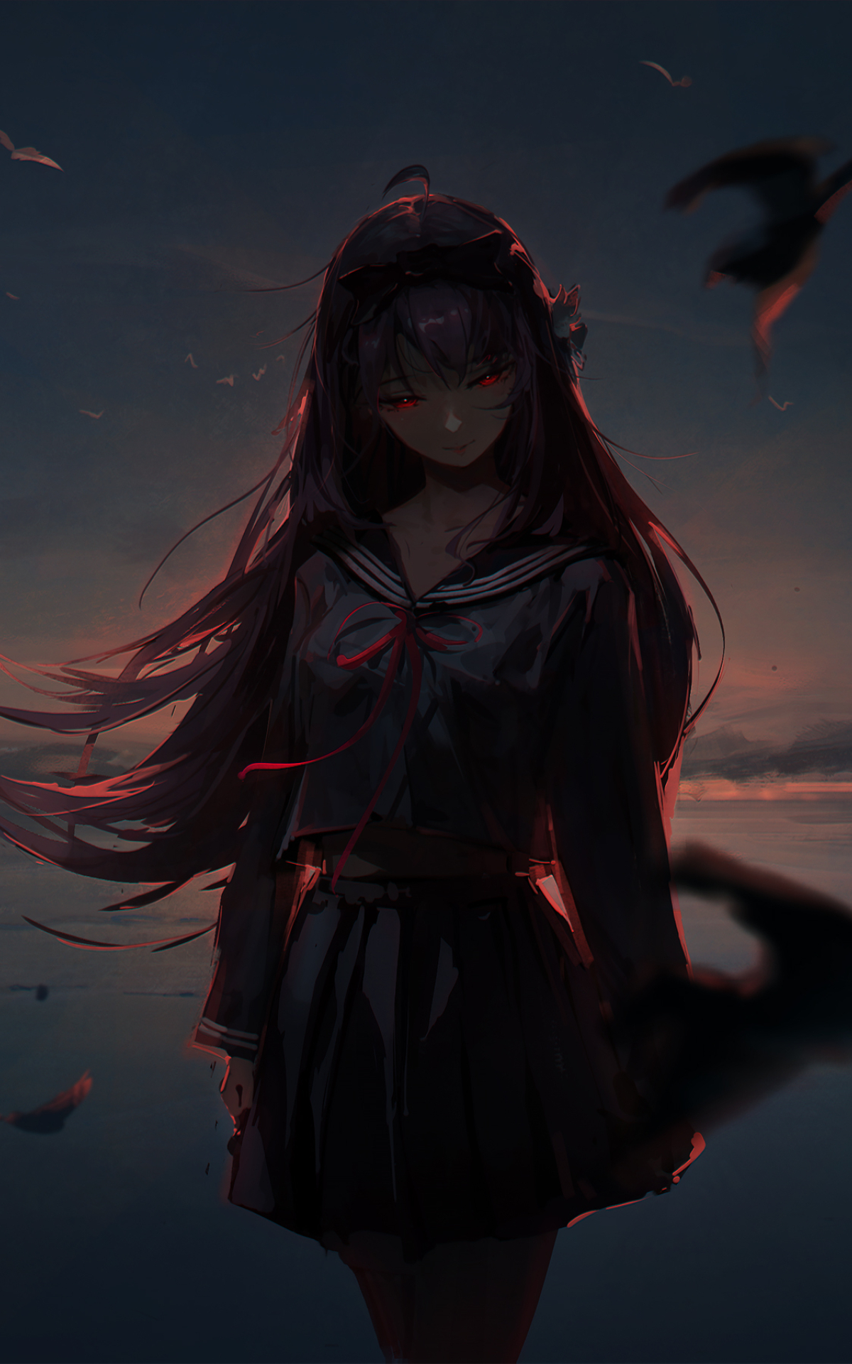 1200x1920 Anime Evil Girl Art 1200x1920 Resolution Wallpaper, HD Artist 4K  Wallpapers, Images, Photos and Background - Wallpapers Den