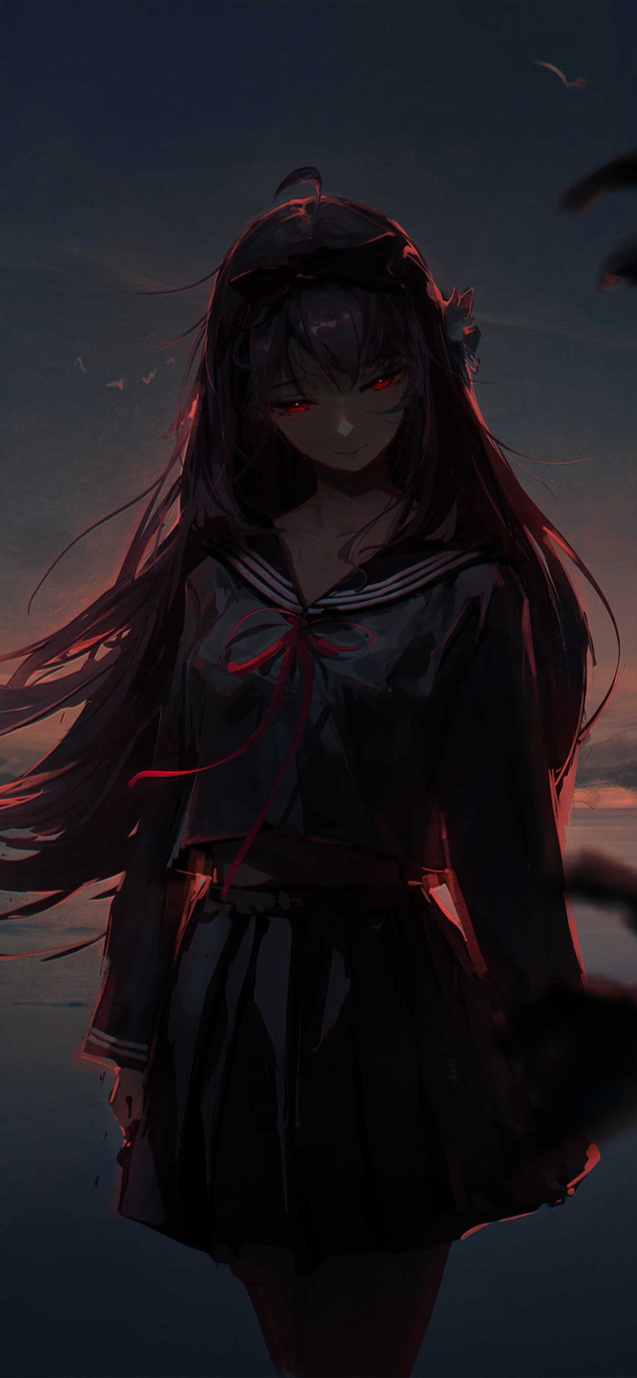 1242x2688 Anime Evil Girl Art Iphone XS MAX Wallpaper, HD Artist 4K  Wallpapers, Images, Photos and Background - Wallpapers Den
