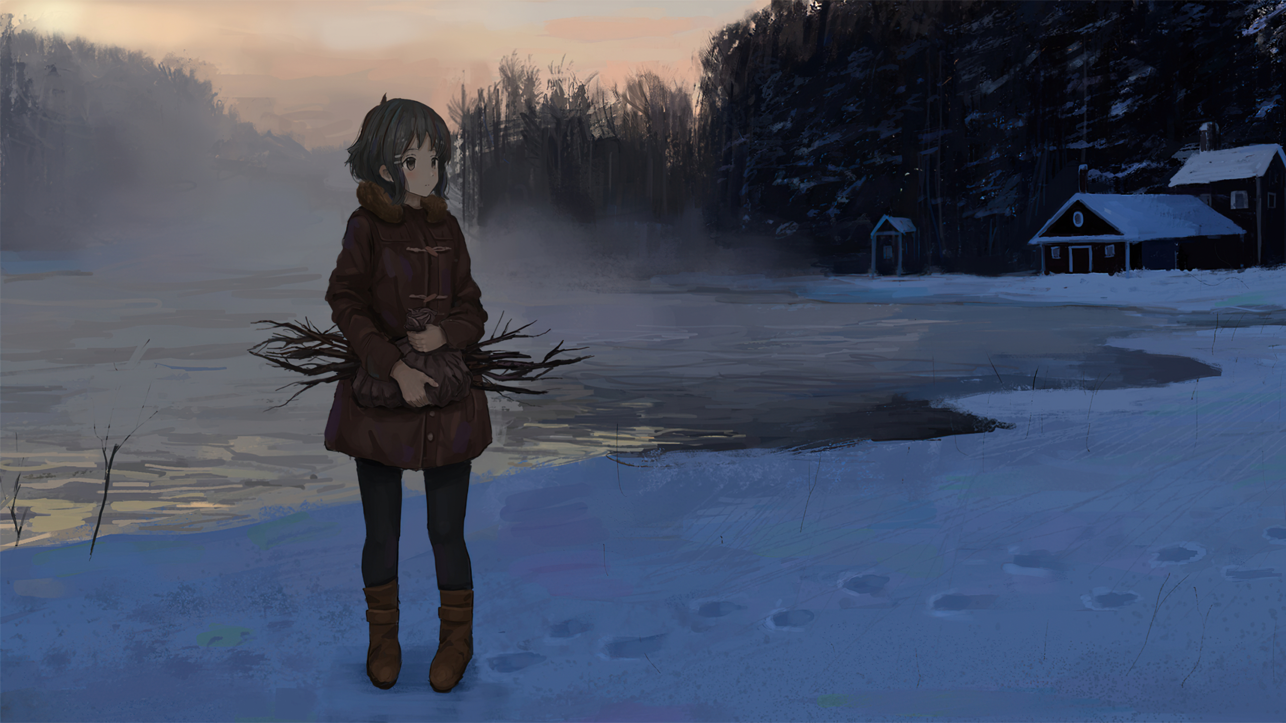 30 Anime Winter HD Wallpapers and Backgrounds