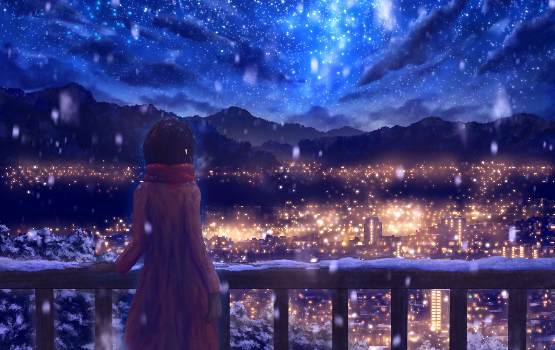 3840x21602019 Anime Girl Standing Alone in Snow 3840x21602019 Resolution  Wallpaper, HD Nature 4K Wallpapers, Images, Photos and Background -  Wallpapers Den