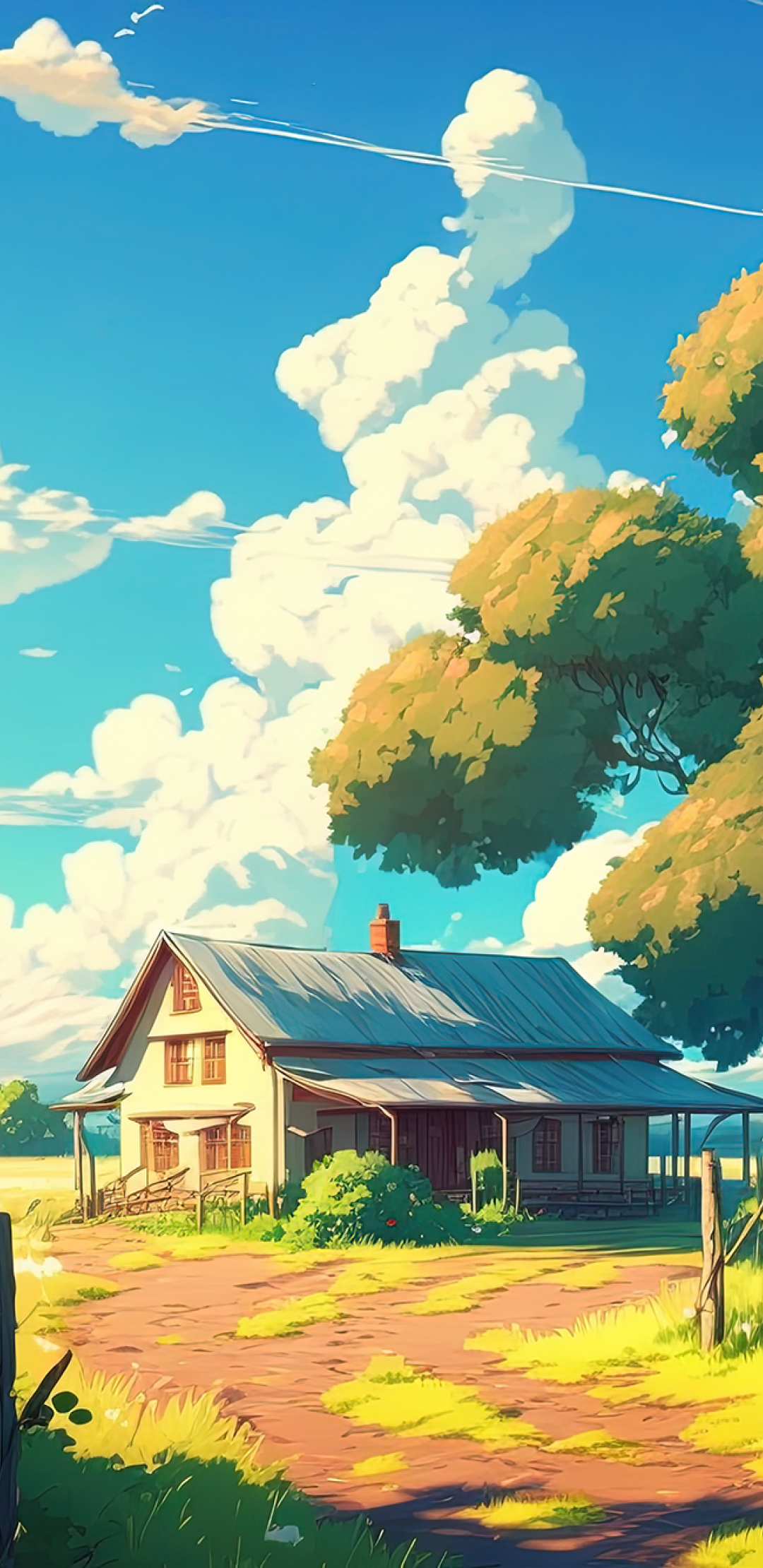 1080x2220 Anime Landscape HD Farm 1080x2220 Resolution Wallpaper, HD Artist  4K Wallpapers, Images, Photos and Background - Wallpapers Den
