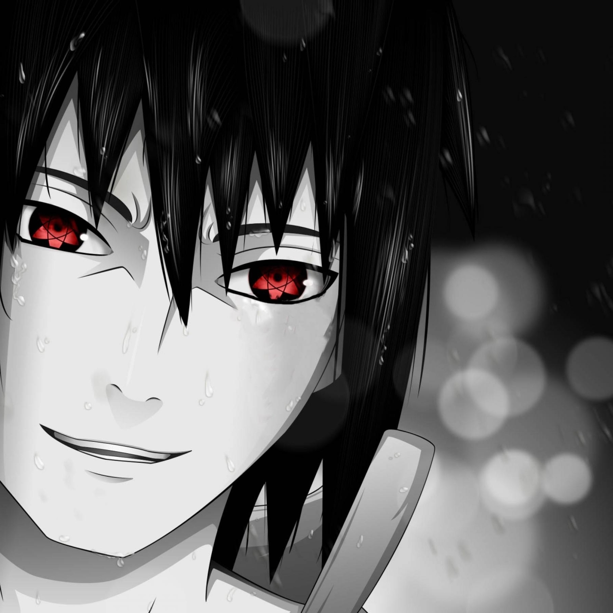 1224x1224 Anime Naruto Sasuke Uchiha 1224x1224 Resolution Wallpaper