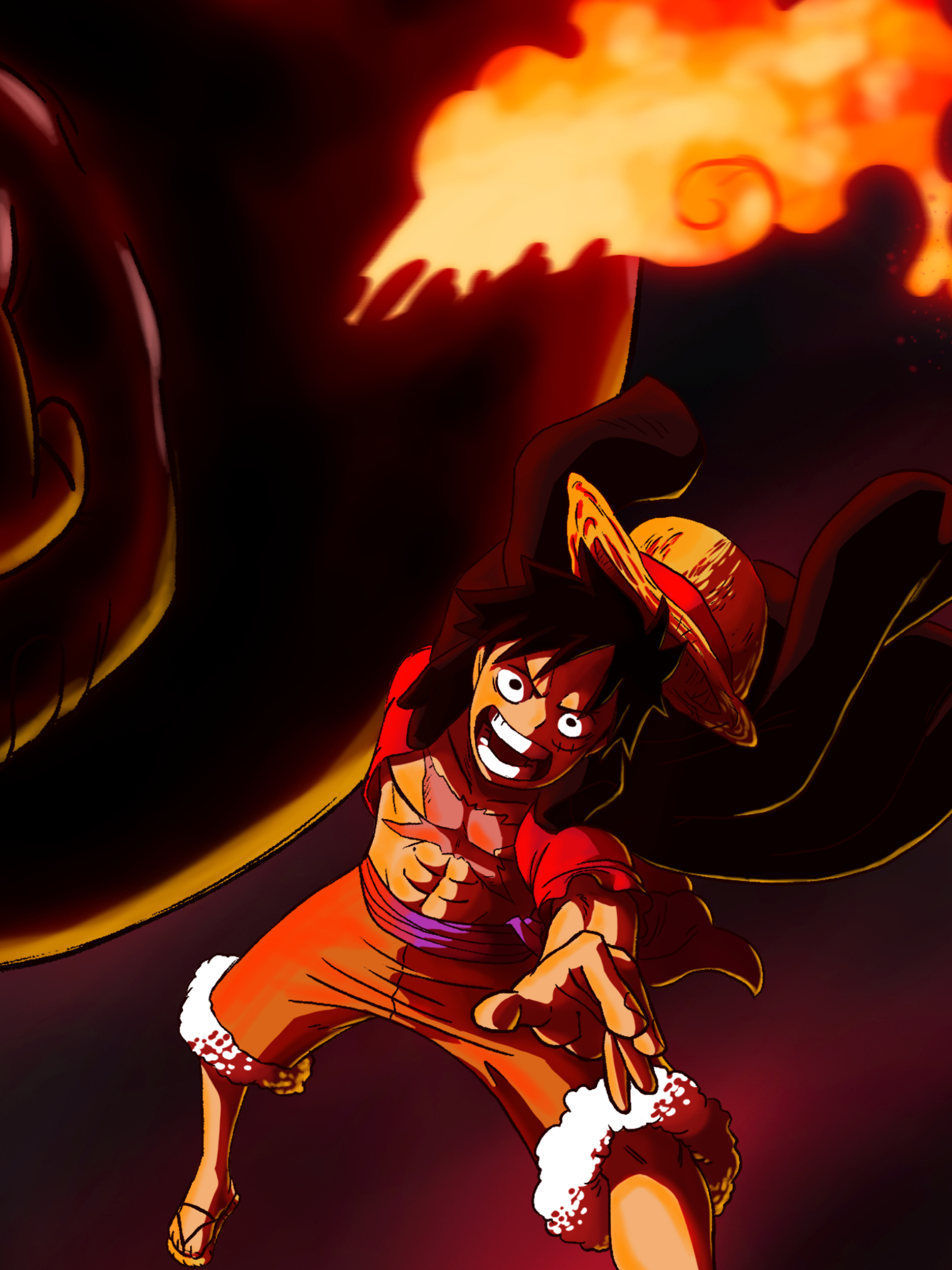 1620x2160 Resolution Anime One Piece HD Monkey D. Luffy 2022 1620x2160