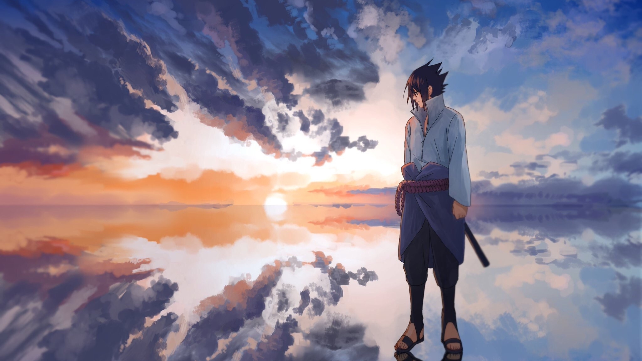 2560x1440 Anime Sasuke Uchiha 1440P Resolution Wallpaper, HD Anime 4K