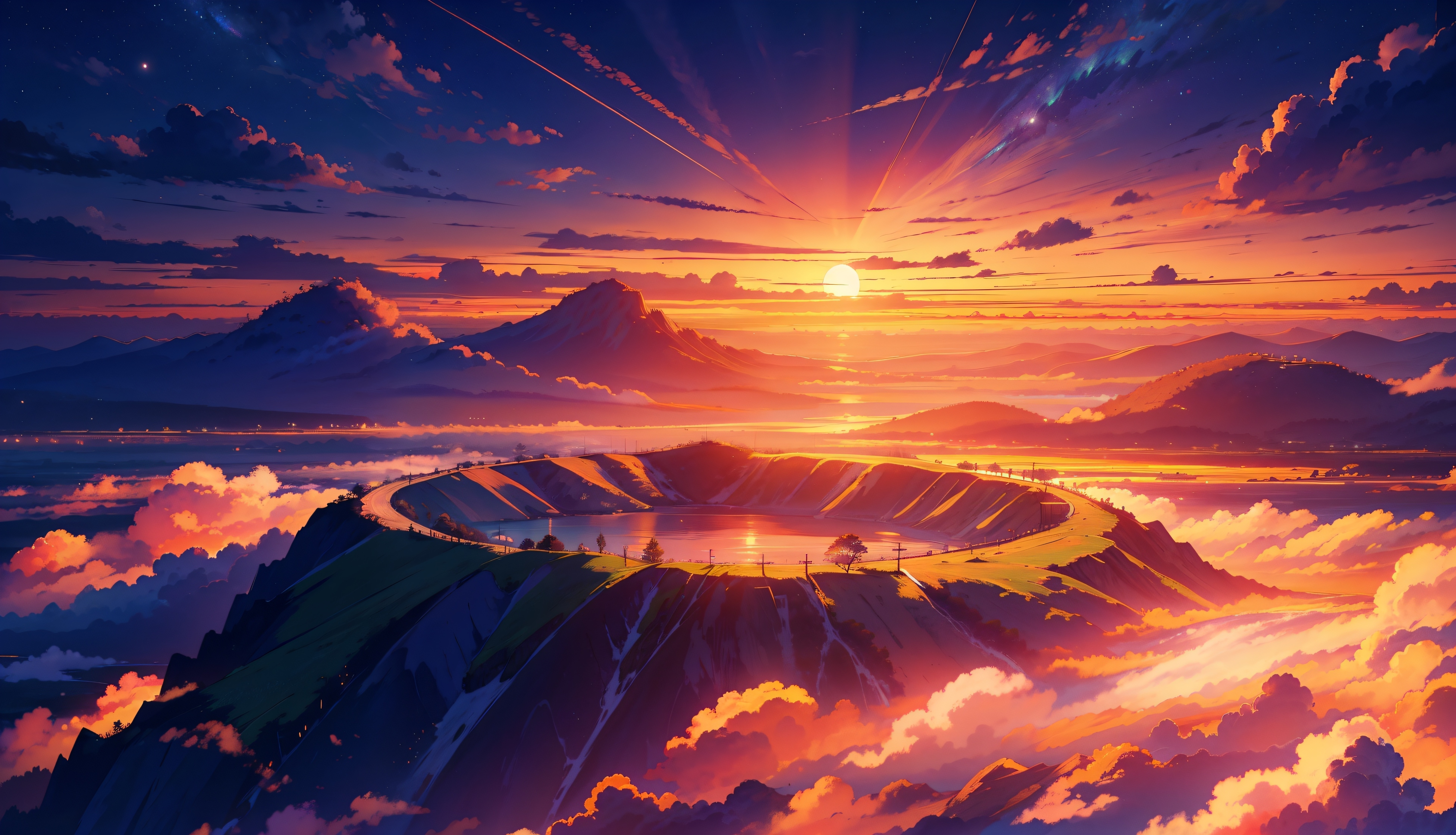 Download Sunset Obito Uchiha 4k Wallpaper
