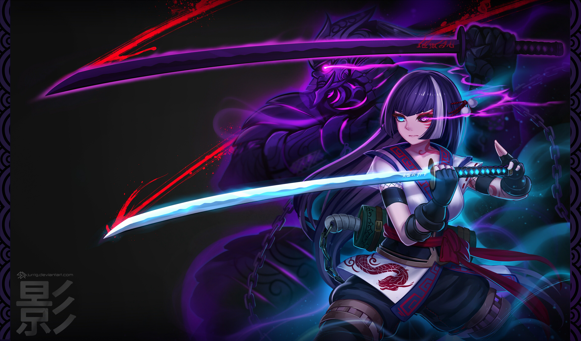 Anime Warrior Girl Wallpaper, HD Fantasy 4K Wallpapers, Images, Photos and  Background - Wallpapers Den