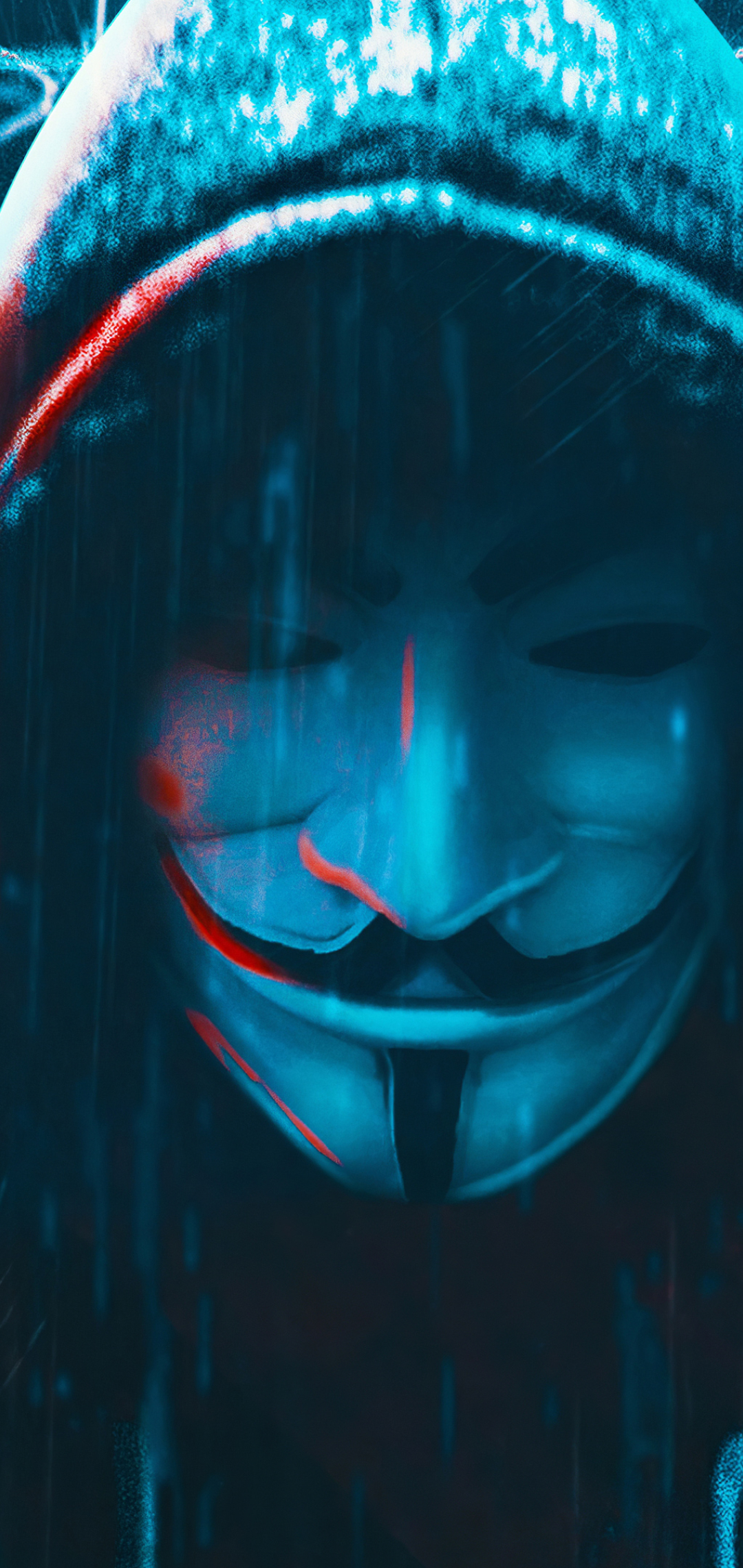 1080x2280 Anonymous 4K Hacker Mask One Plus 6,Huawei p20,Honor view 10,Vivo  y85,Oppo f7,Xiaomi Mi A2 Wallpaper, HD Artist 4K Wallpapers, Images, Photos  and Background - Wallpapers Den
