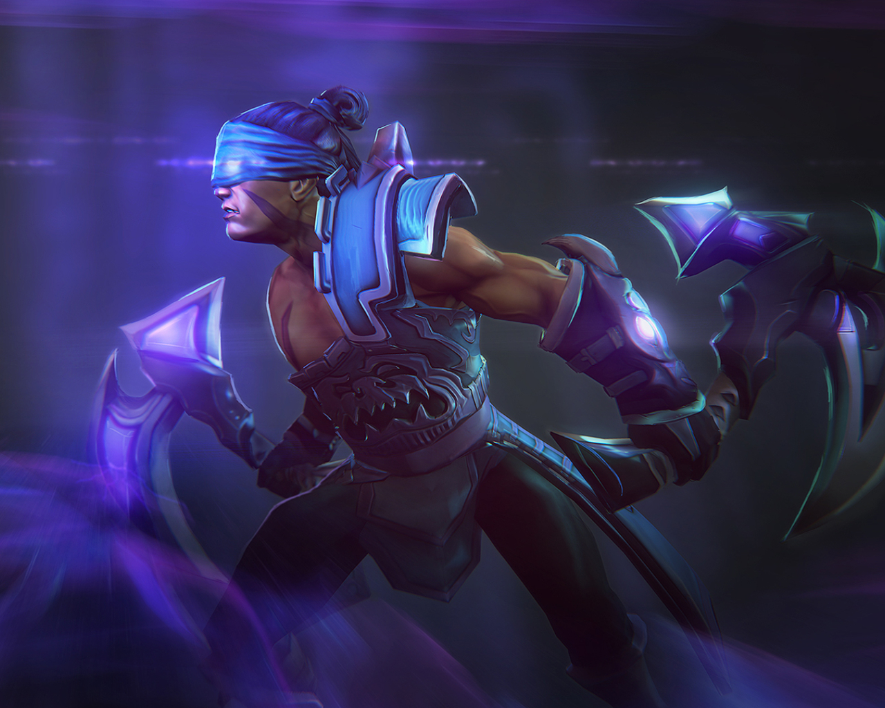 1280x1024 Anti Mage Dota 2 Burning Set 1280x1024