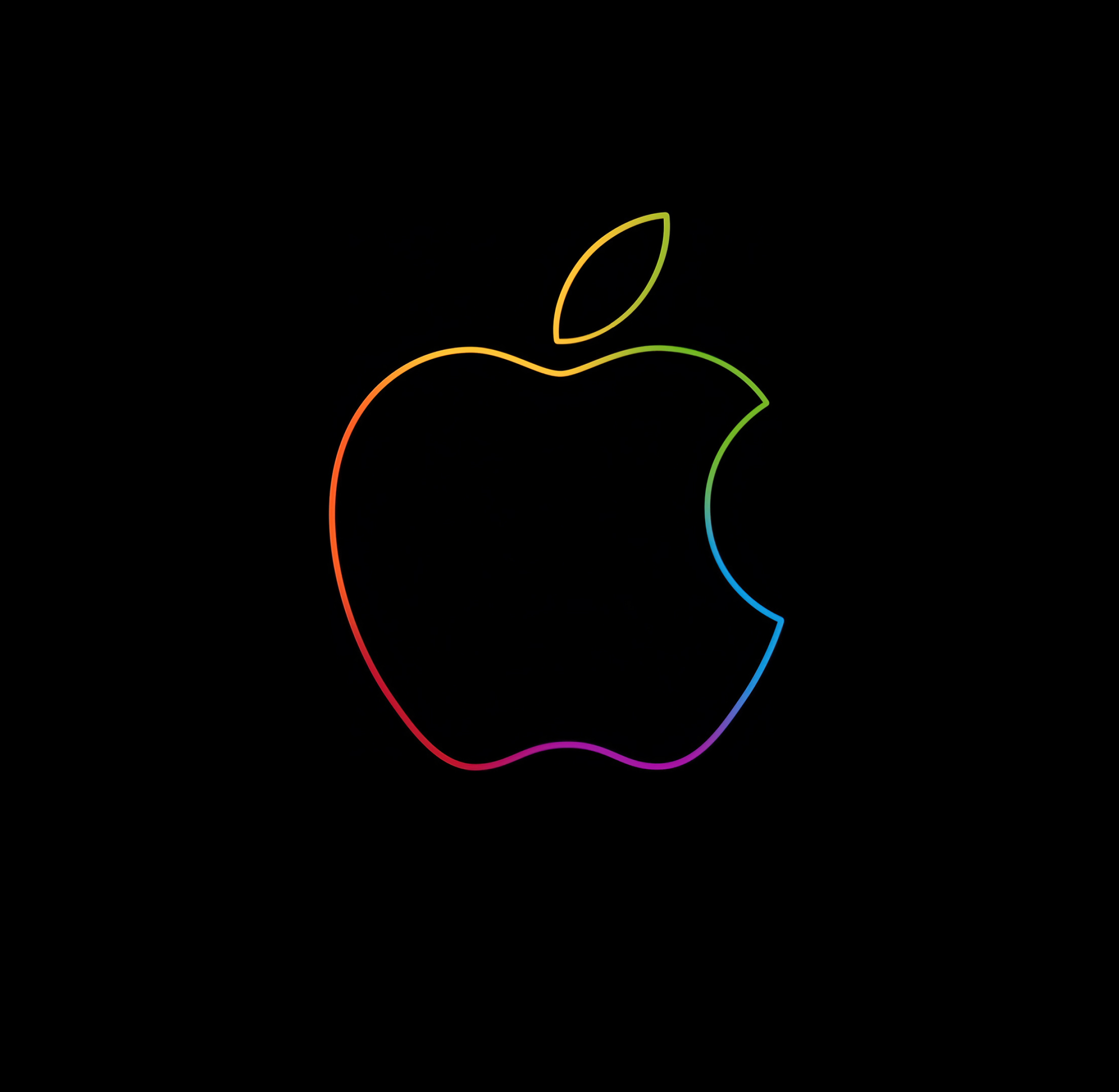 2460x2400 Apple 4k Neon Logo 2460x2400 Resolution Wallpaper, HD Hi-Tech ...