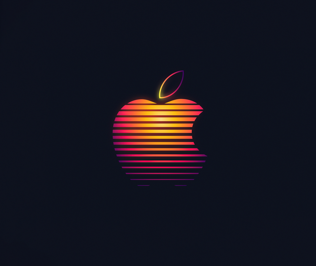 1280x1080 Apple Company Colorful Logo 1280x1080 Resolution Wallpaper ...