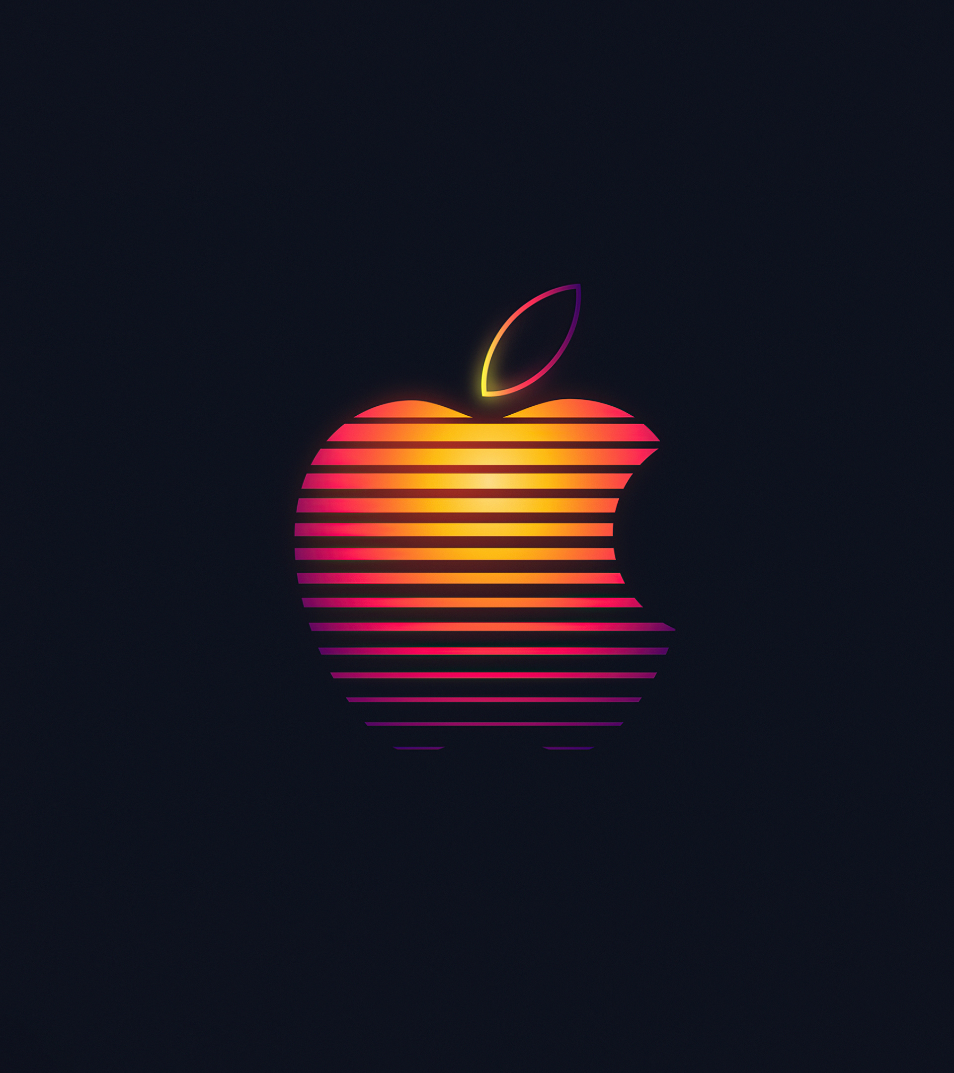 1920x2160 Resolution Apple Company Colorful Logo 1920x2160 Resolution ...