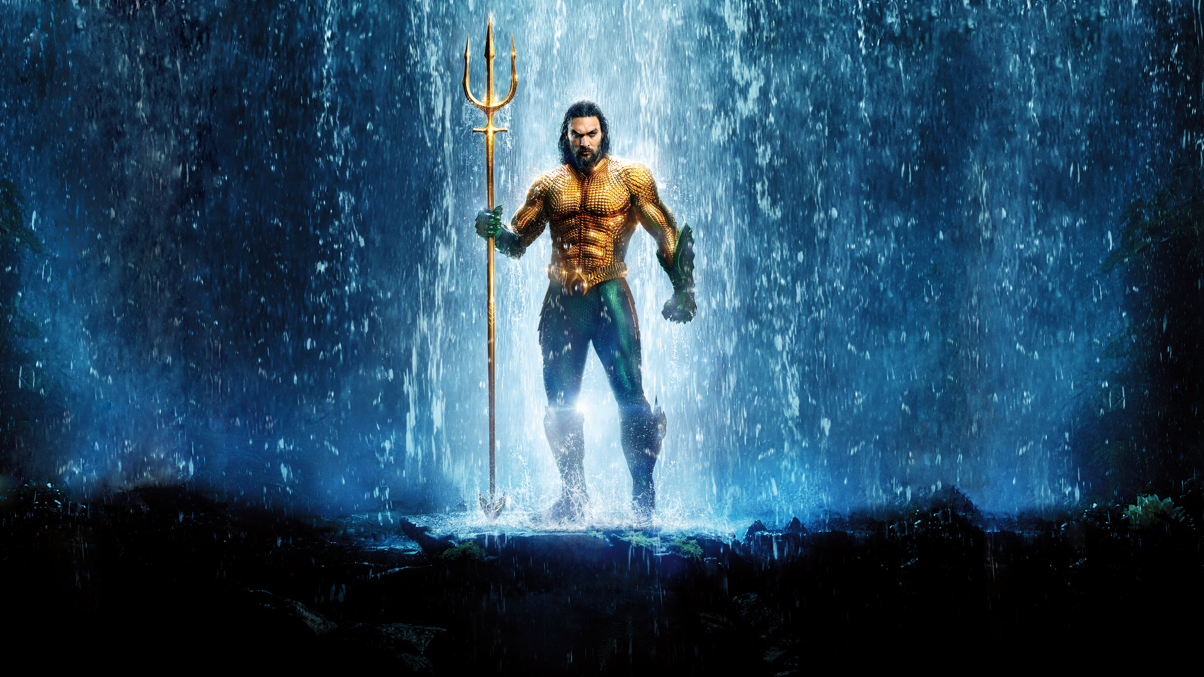 Aquaman Textless Poster 2018 Wallpaper, HD Movies 4K Wallpapers, Images