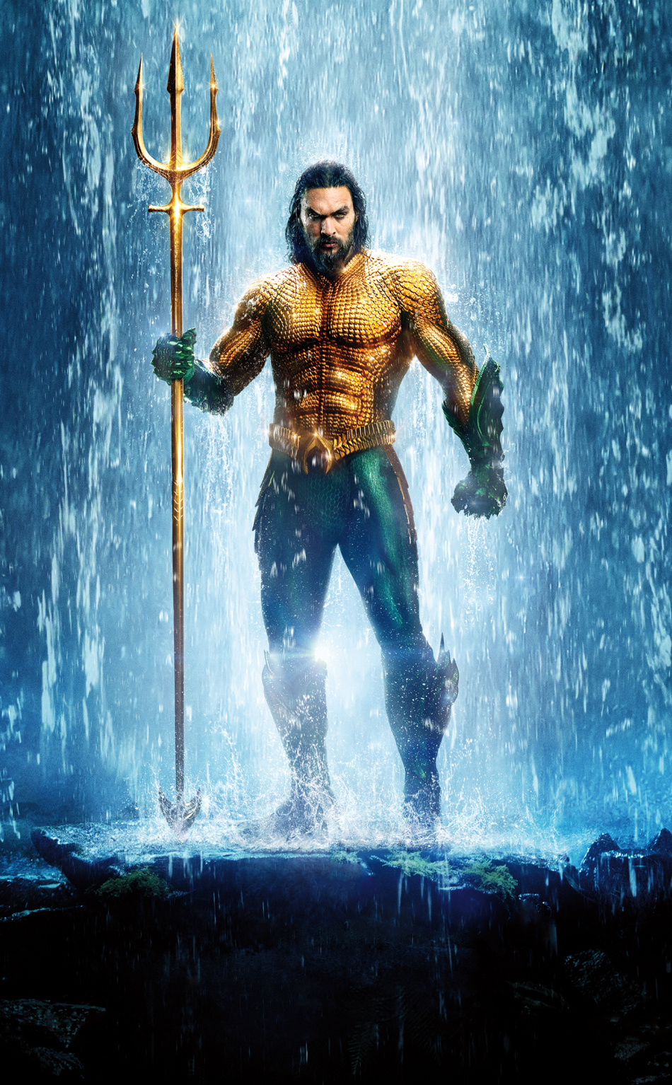 Aquaman Textless Poster 2018, HD 4K Wallpaper