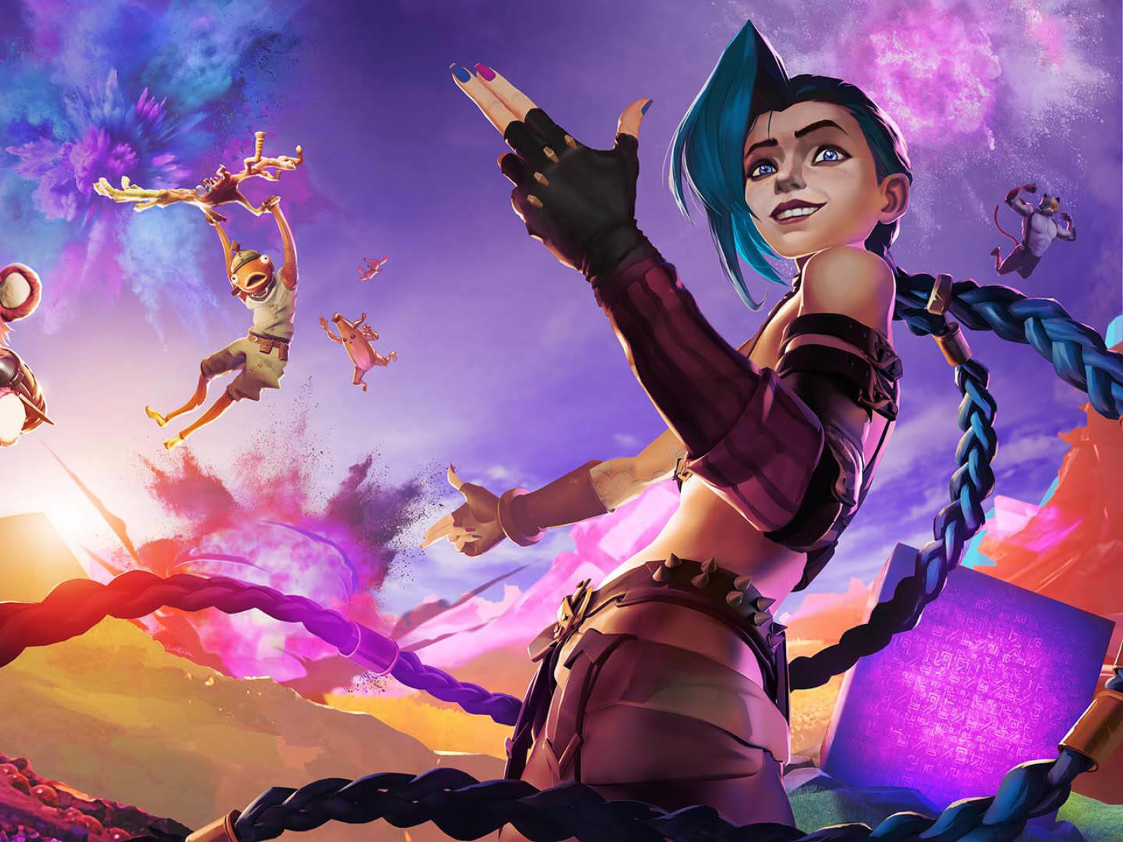 1600x1200 Resolution Arcane Jinx HD Fortnite 1600x1200 Resolution ...