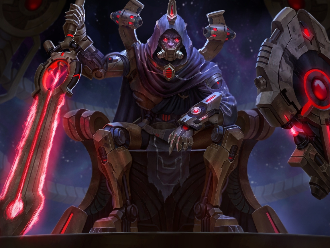 Ares From Smite (1152x864) Resolution Wallpaper.