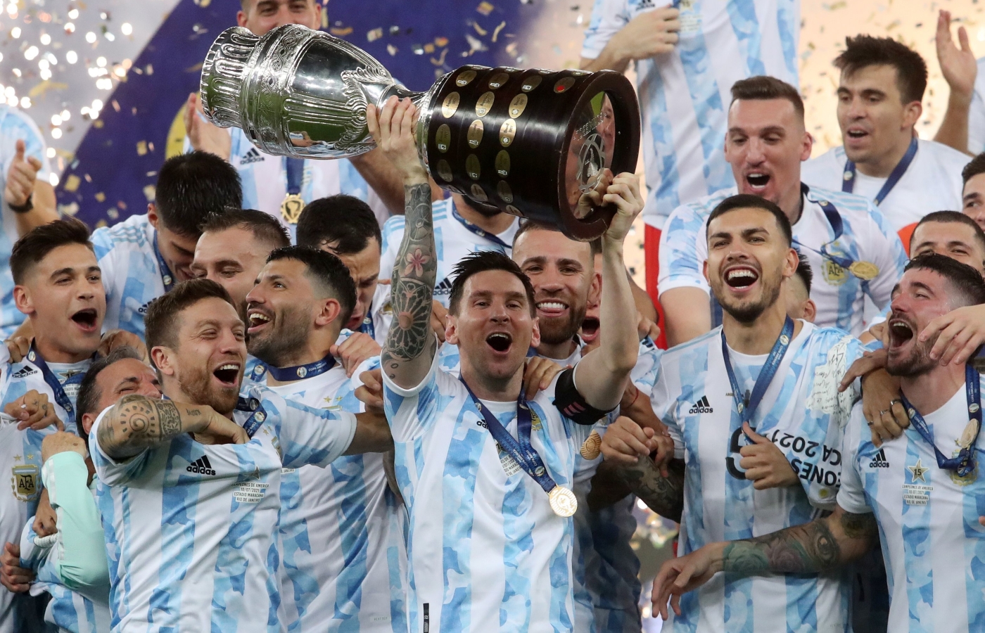 1400x900 Argentina Copa América Champions 2021 Wallpaper 1400x900  Resolution Wallpaper, HD Sports 4K Wallpapers, Images, Photos and Background  - Wallpapers Den