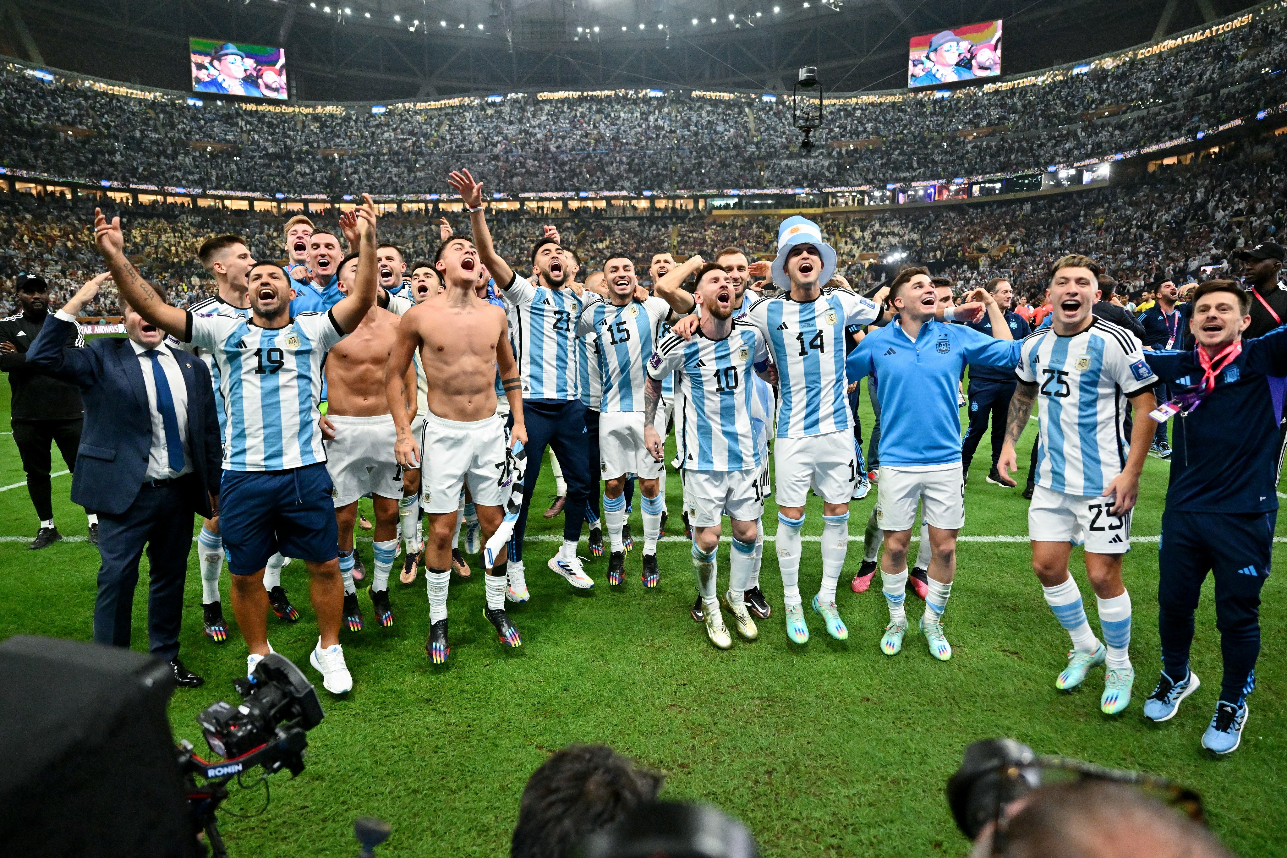 Argentina wins the World Cup 2022  Depth Effect  Wallpapers Central