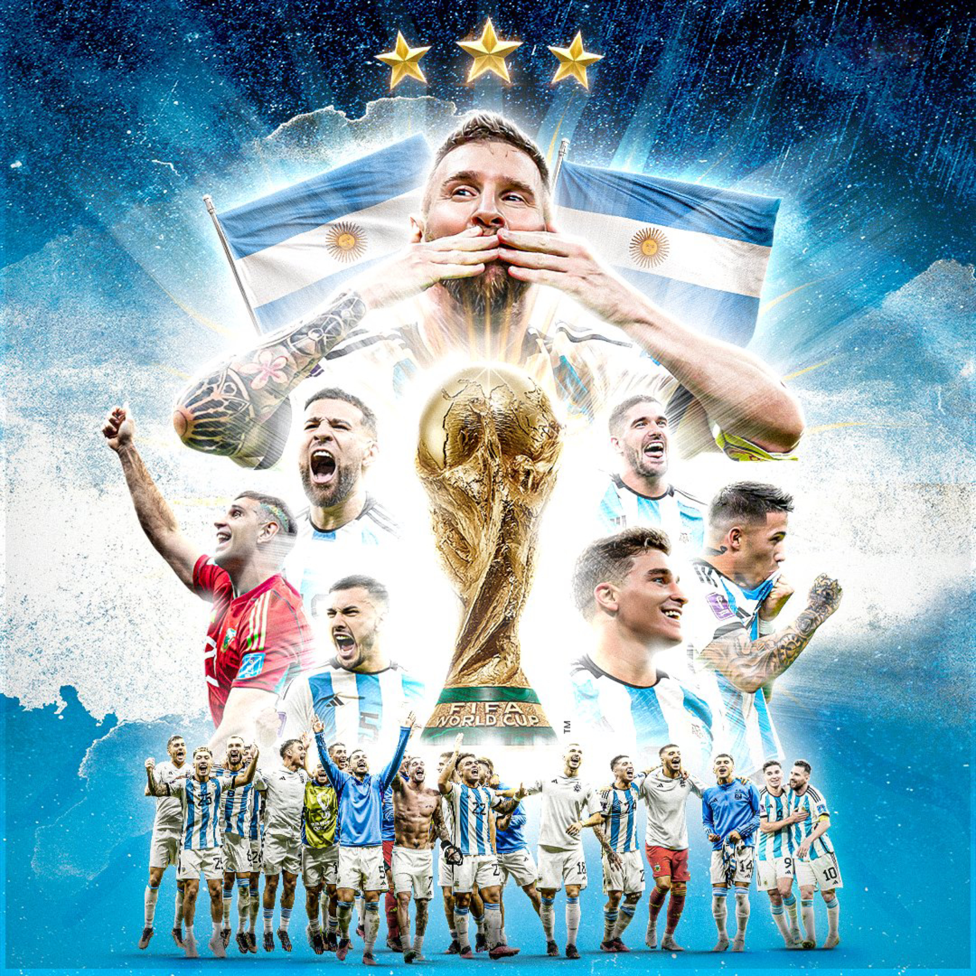Argentina World Cup 2022 Winner Wallpaper, HD Sports 4K Wallpapers, Images,  Photos and Background - Wallpapers Den