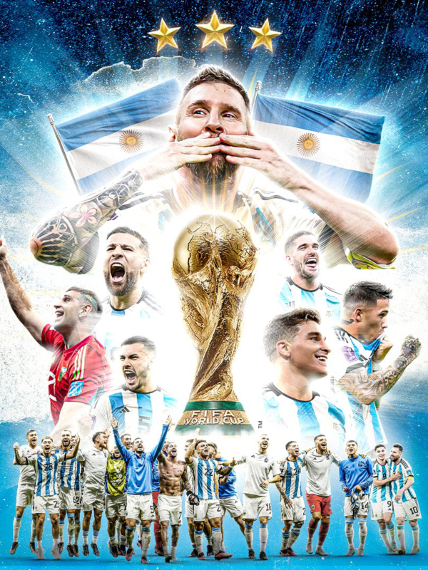 600x800 Argentina World Cup 2022 Winner 600x800 Resolution Wallpaper