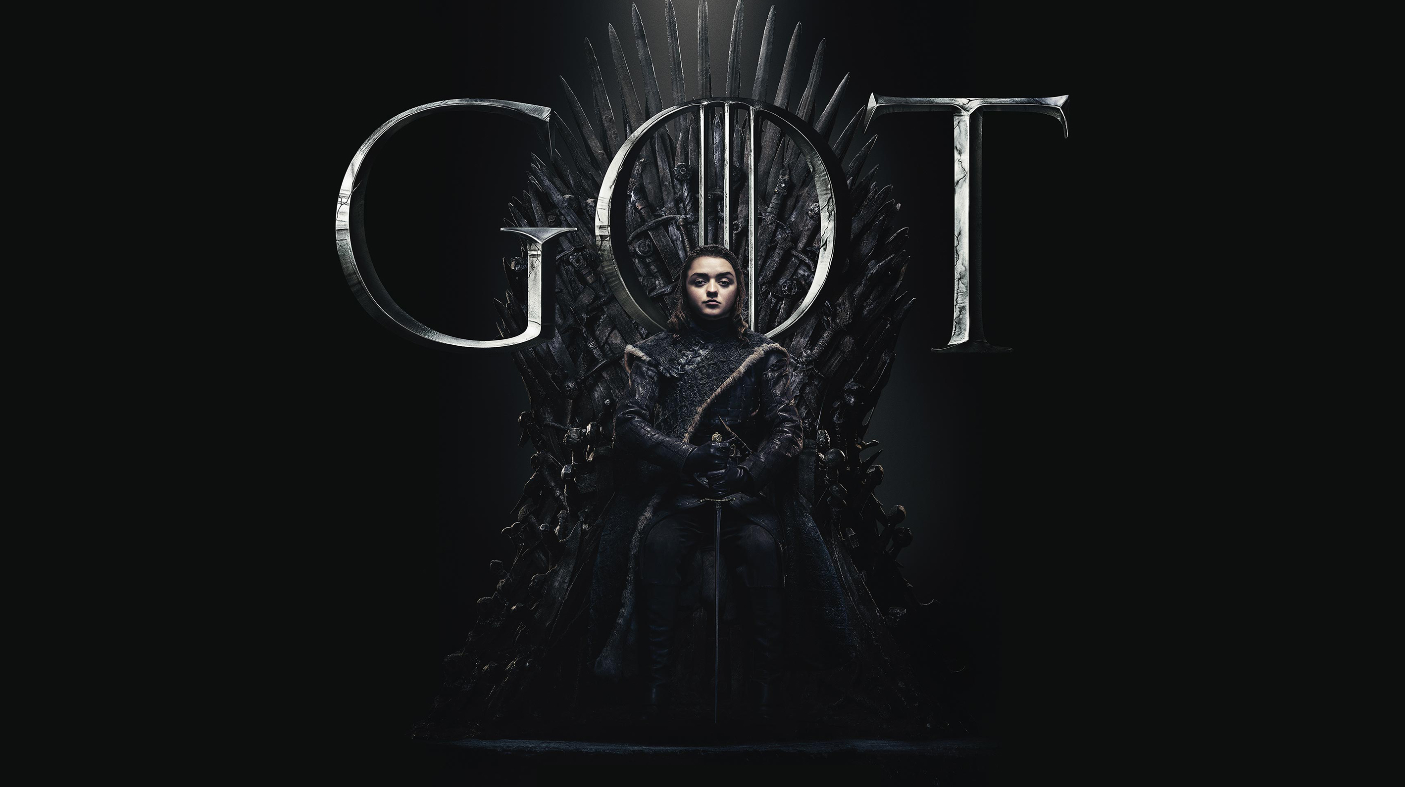 Arya Stark Game Of Thrones Season 8 Poster Wallpaper Hd Tv Series 4k