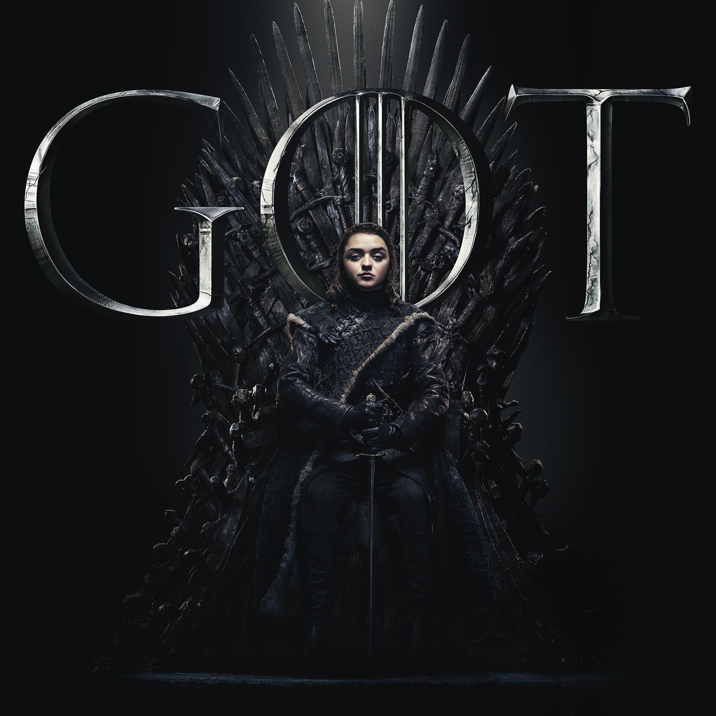 2932x2932 Resolution Arya Stark Game Of Thrones Season 8 Poster Ipad