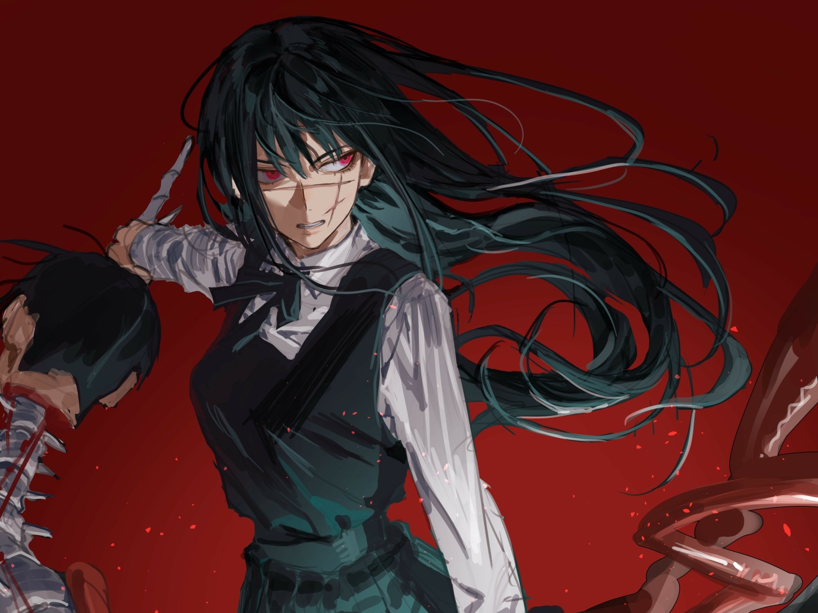 1600x1200 Asa Mitaka The War Devil Digital Chainsaw Man 1600x1200