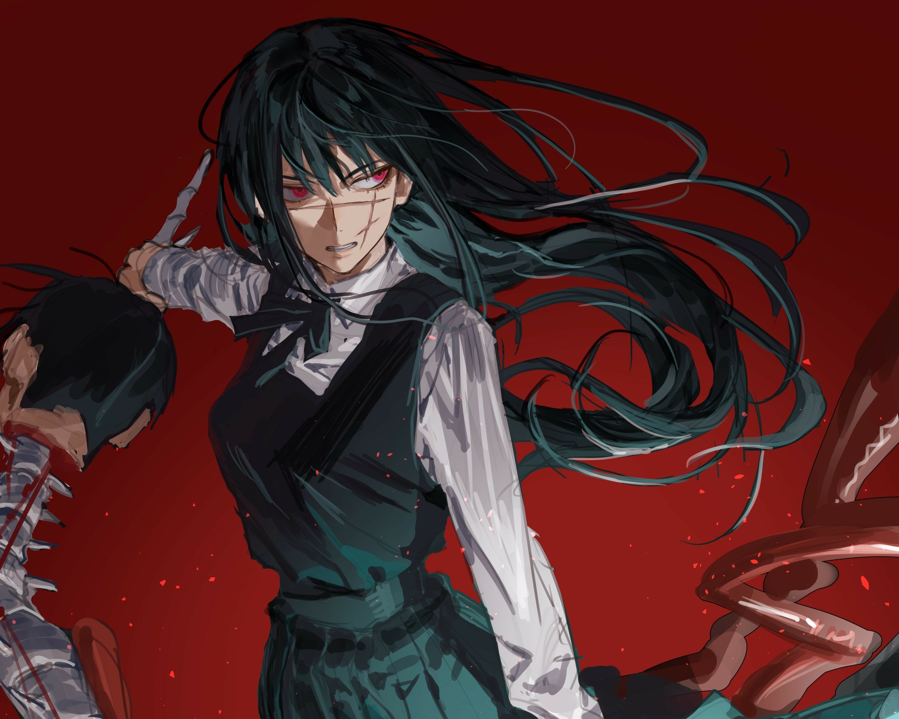 2560x1440202 Asa Mitaka The War Devil Digital Chainsaw Man 2560x1440202