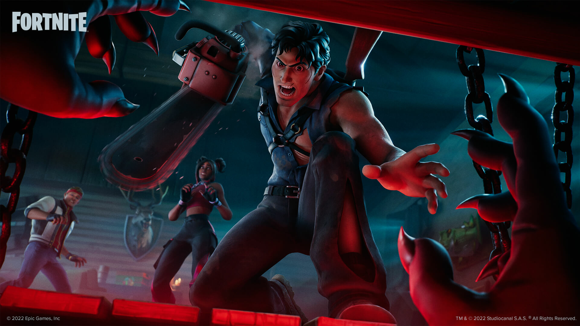 Ash Williams Fortnite Wallpaper, HD Games 4K Wallpapers, Images, Photos and  Background - Wallpapers Den