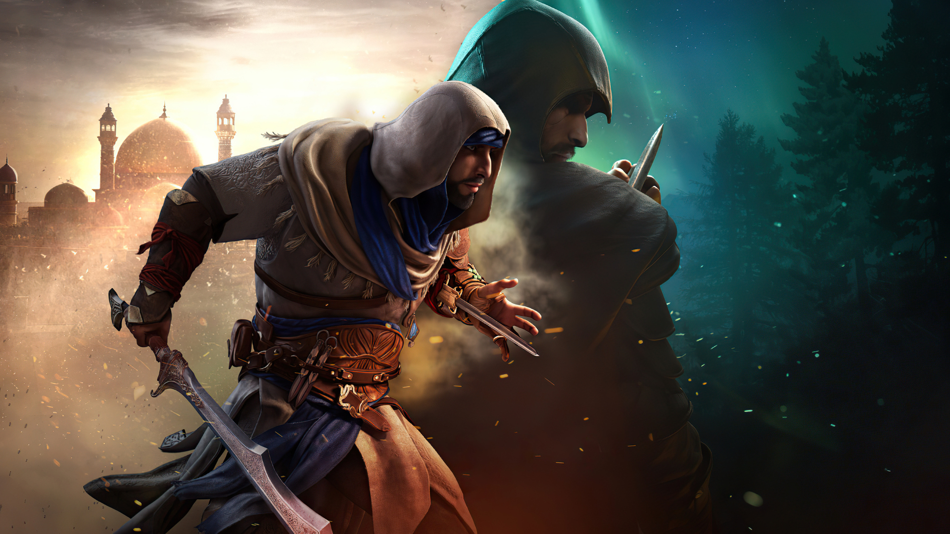 1360x768 Assassin's Creed Mirage HD Gaming Poster Desktop Laptop HD