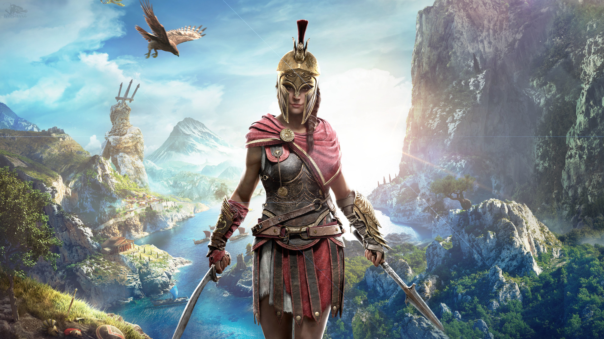 Download Assassins Creed Odyssey Wallpaper 2560x1440