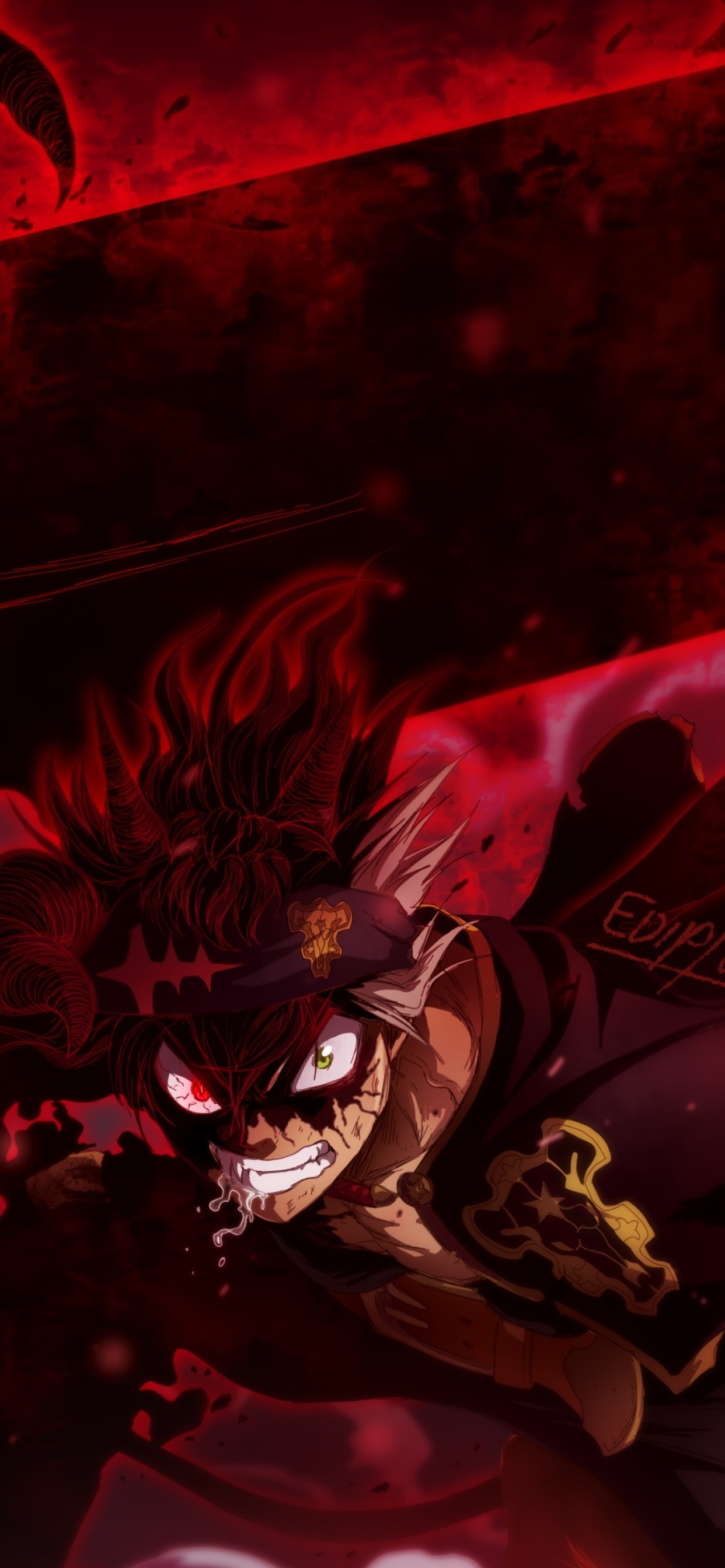 1242x26 Asta In Black Clover Iphone Xs Max Wallpaper Hd Anime 4k Wallpapers Images Photos And Background