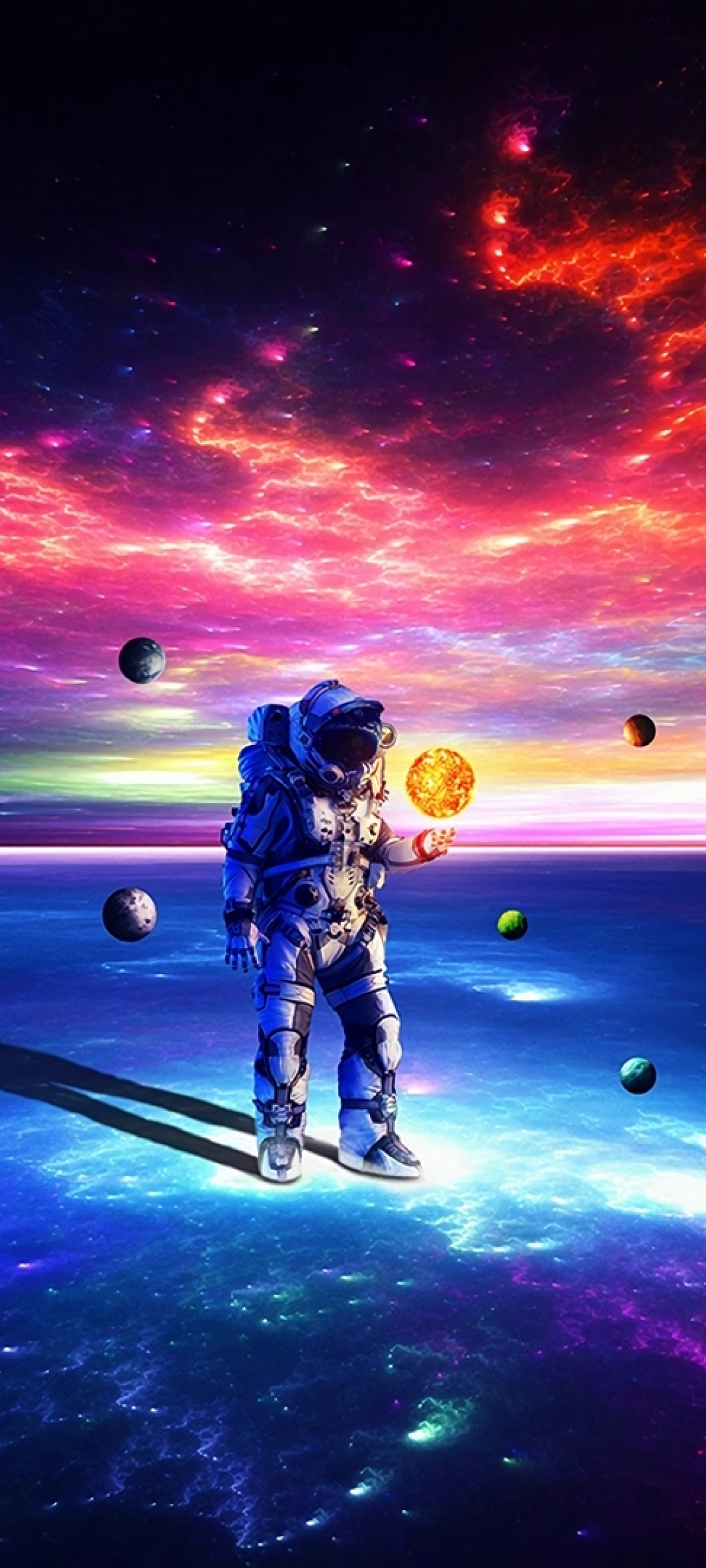 1080x2400 Astronaut Exploring Space 1080x2400 Resolution Wallpaper, HD