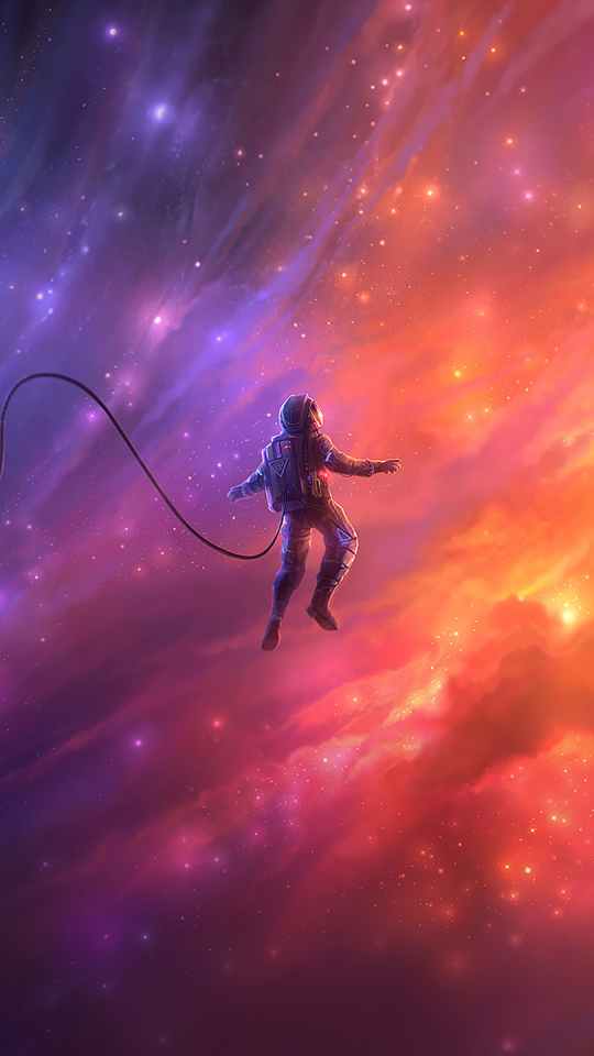 540x960 Astronaut In Space 540x960 Resolution Wallpaper Hd Fantasy 4k Wallpapers Images