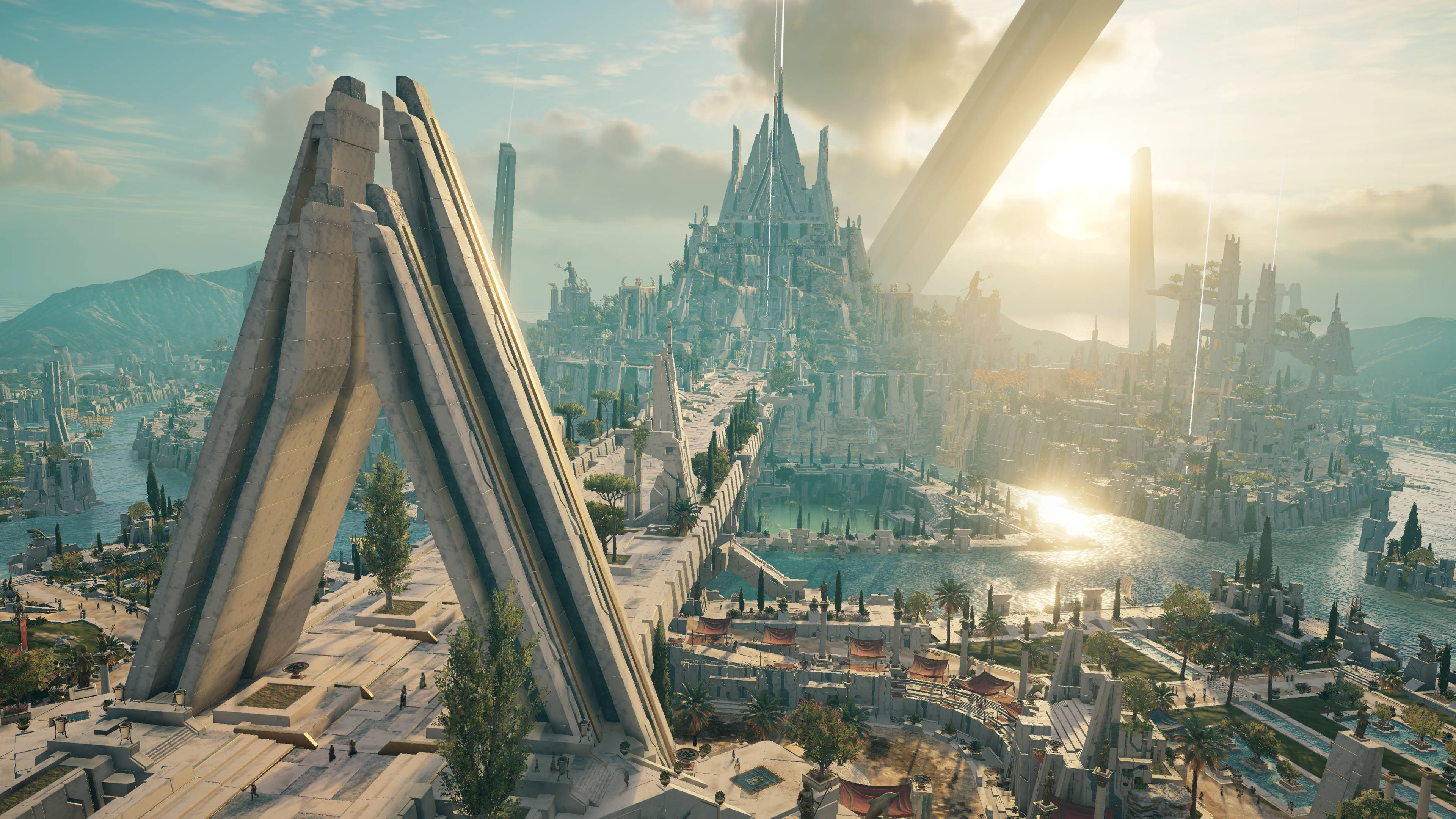 Atlantis In Assassins Creed Odyssey Wallpaper Hd Games 4k