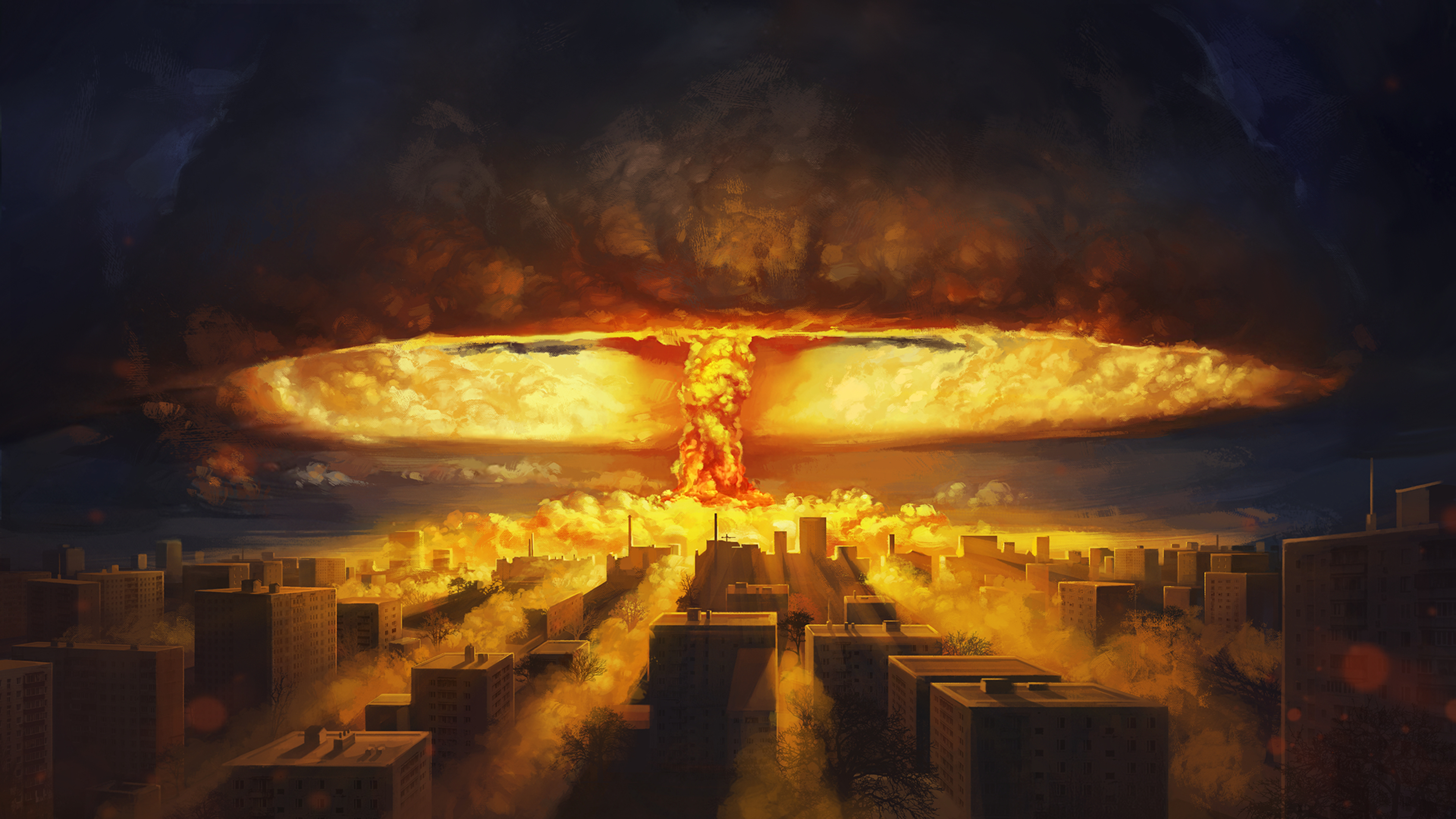 Территория ядерного взрыва. Атомный взрыв. Апокалипсис ядерный взрыв. Атомный гриб.