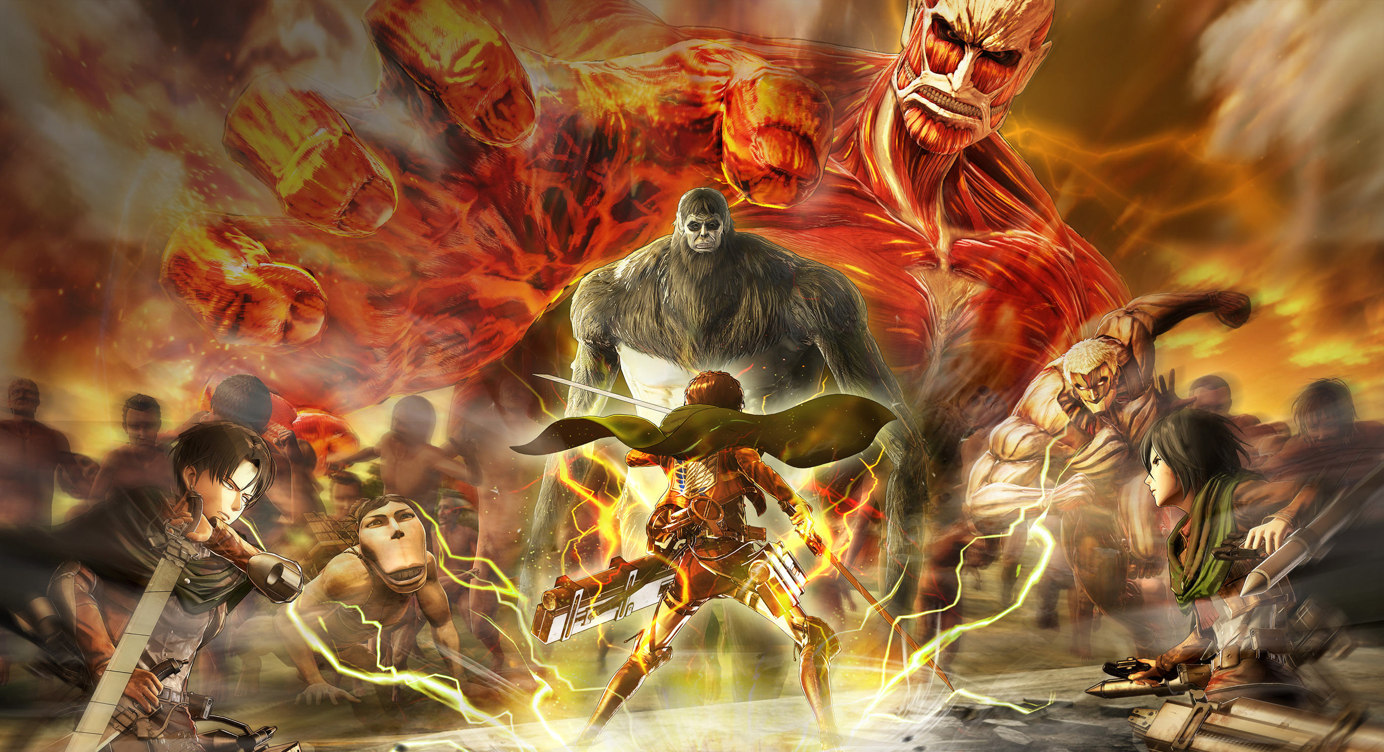 Attack on Titan Anime HD Wallpapers | 4K Backgrounds - Wallpapers Den