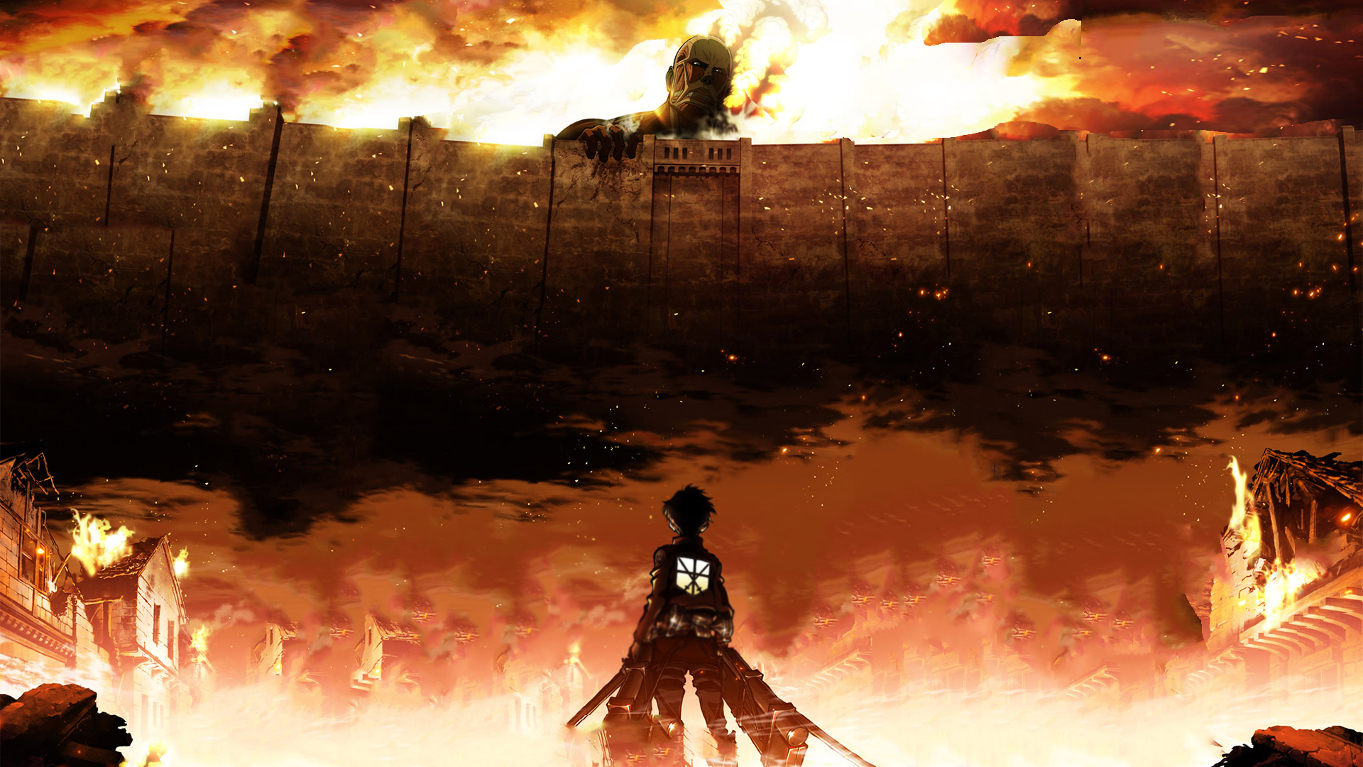 1920x1080 Resolution Attack On Titan Eren Jaeger Shingeki No Kyojin