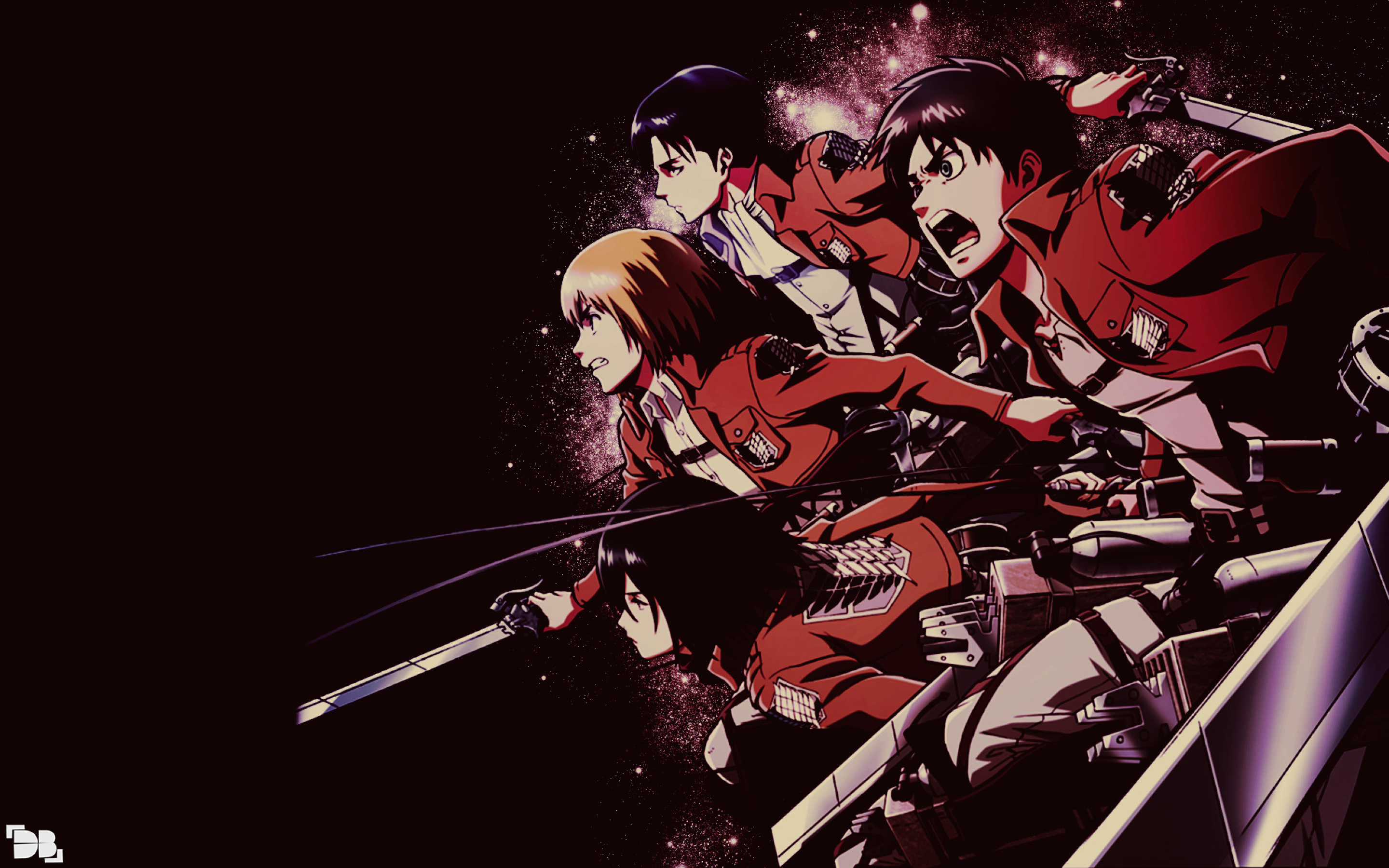 2880x1800 Attack On Titan Poster Macbook Pro Retina Wallpaper, HD Anime 4K Wallpapers, Images ...