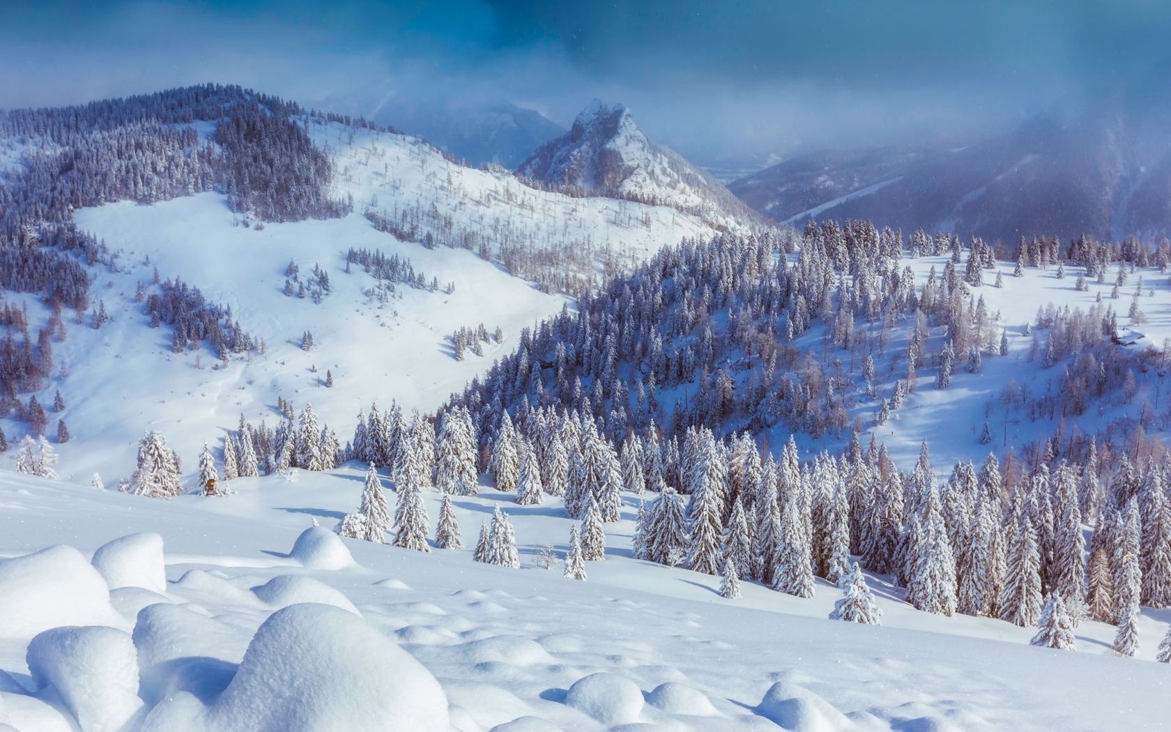1680x1050 Austria Mountains Snow 1680x1050 Resolution Wallpaper HD 