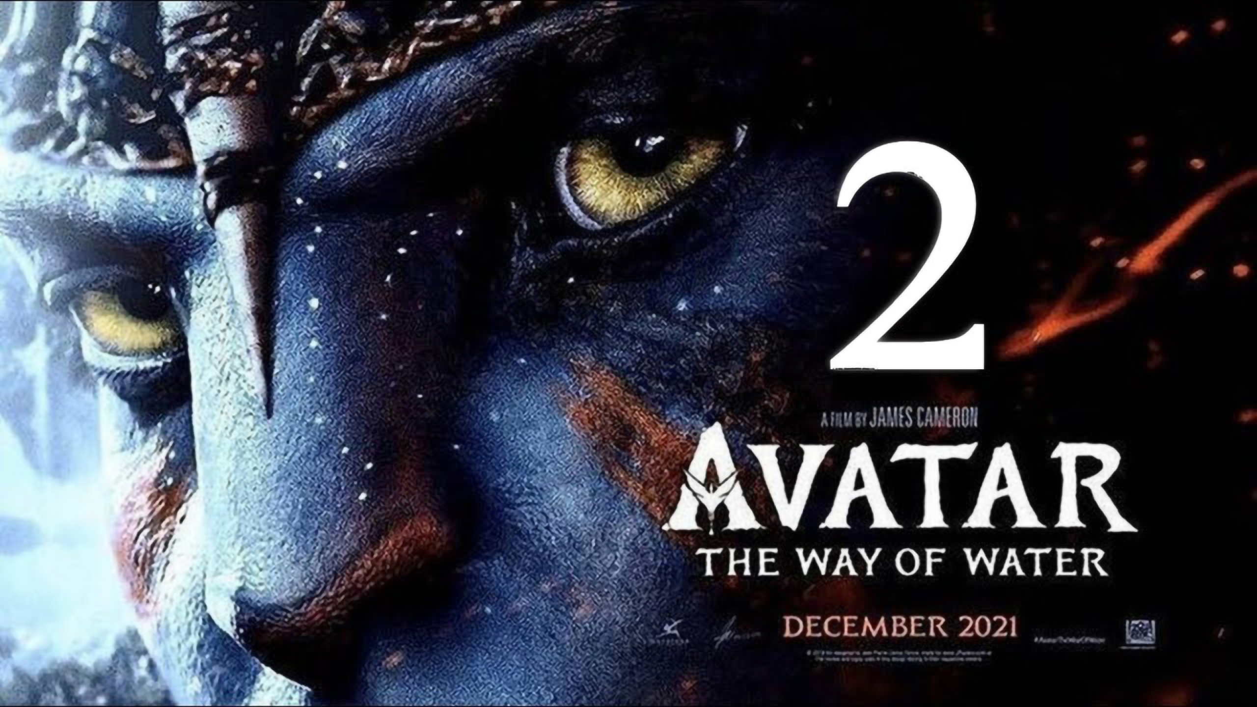 2560x1440 Avatar 2 The Way of Water Banner 1440P Resolution Wallpaper