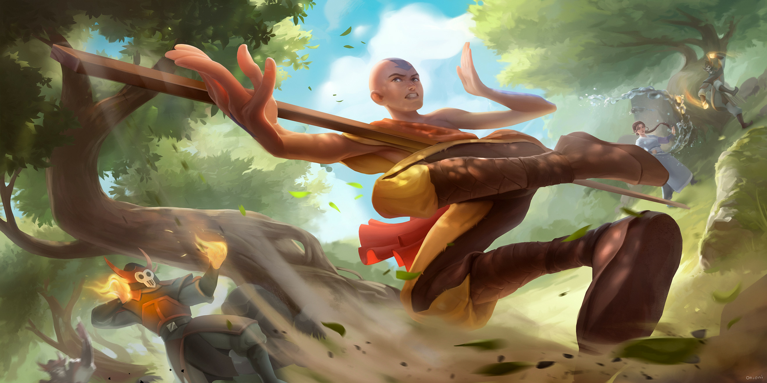 Avatar The Last Airbender HD Aang Wallpaper, HD Anime 4K Wallpapers,  Images, Photos and Background - Wallpapers Den