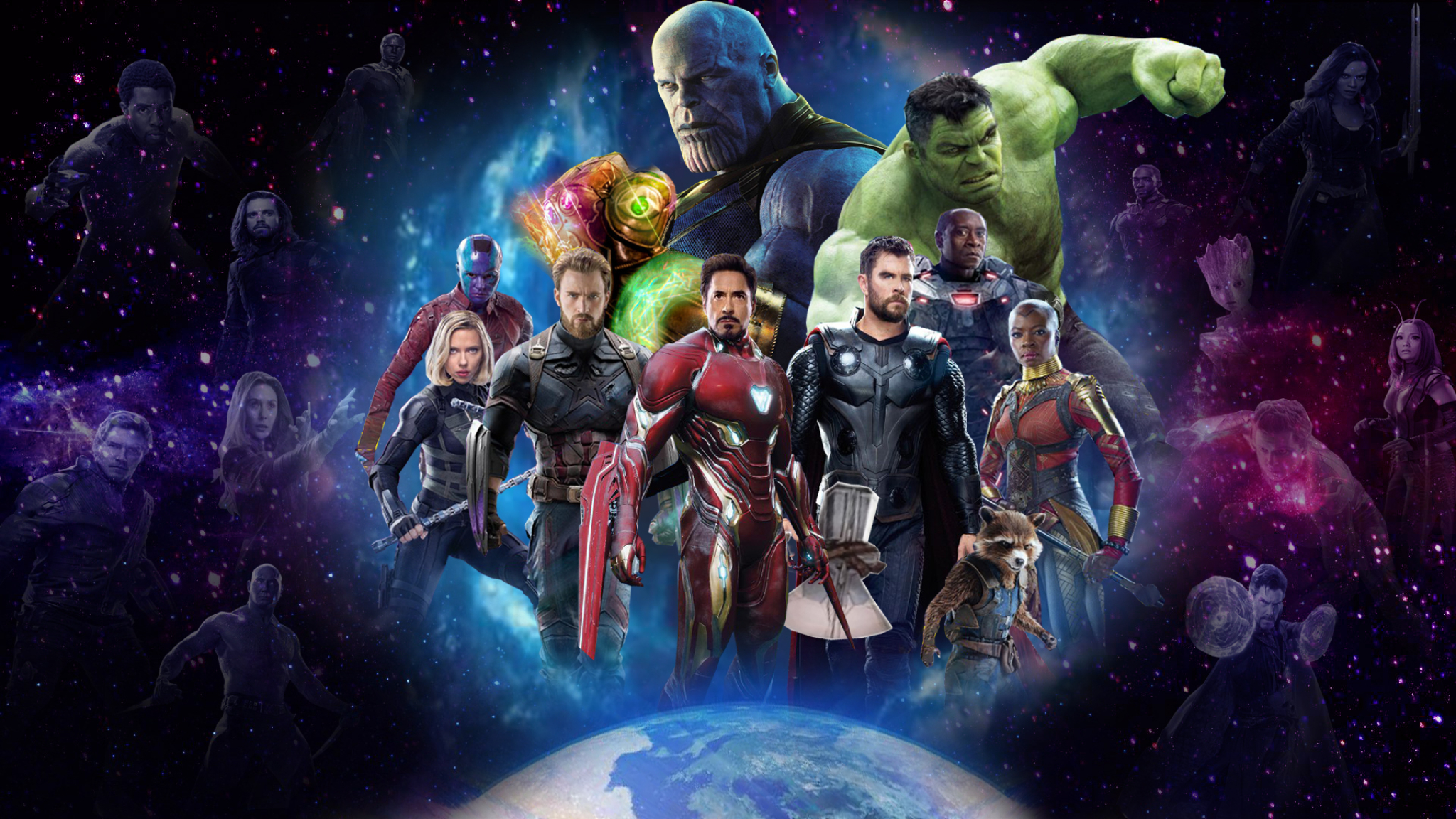 Avengers 4 Artwork From Infinity War, Full HD Wallpaper