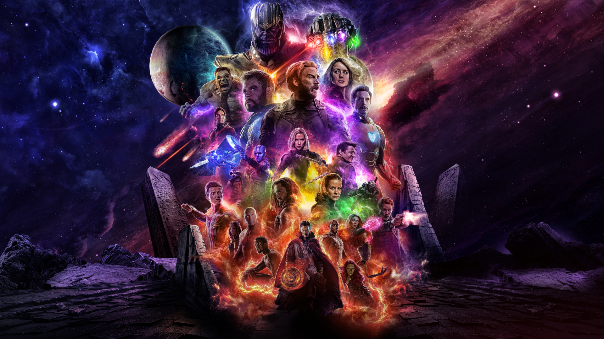 Avengers 4 Endgame 2019 Movie Keyart, HD 4K Wallpaper