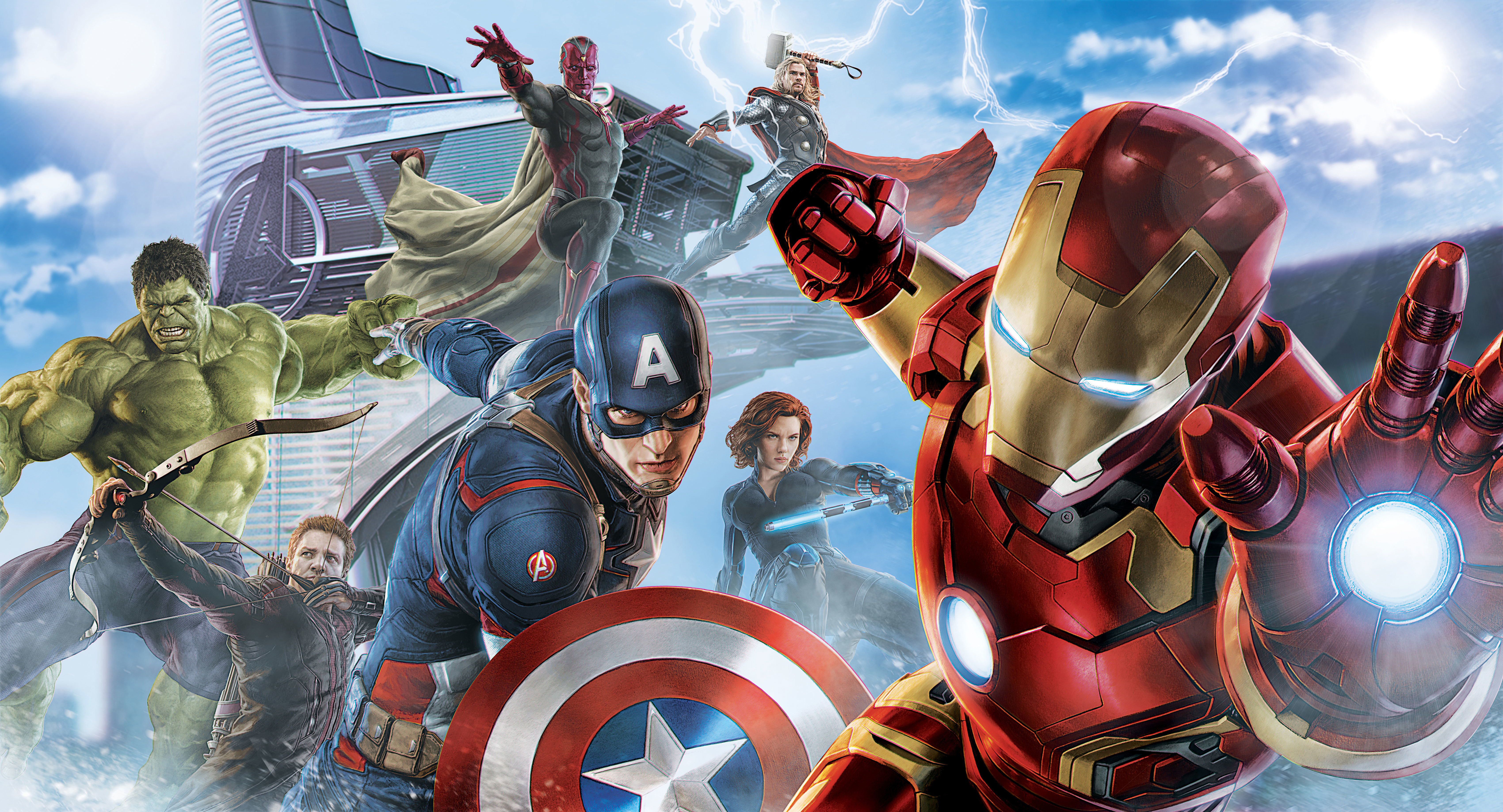 Avengers Artwork Wallpaper, HD Artist 4K Wallpapers, Images, Photos and  Background - Wallpapers Den