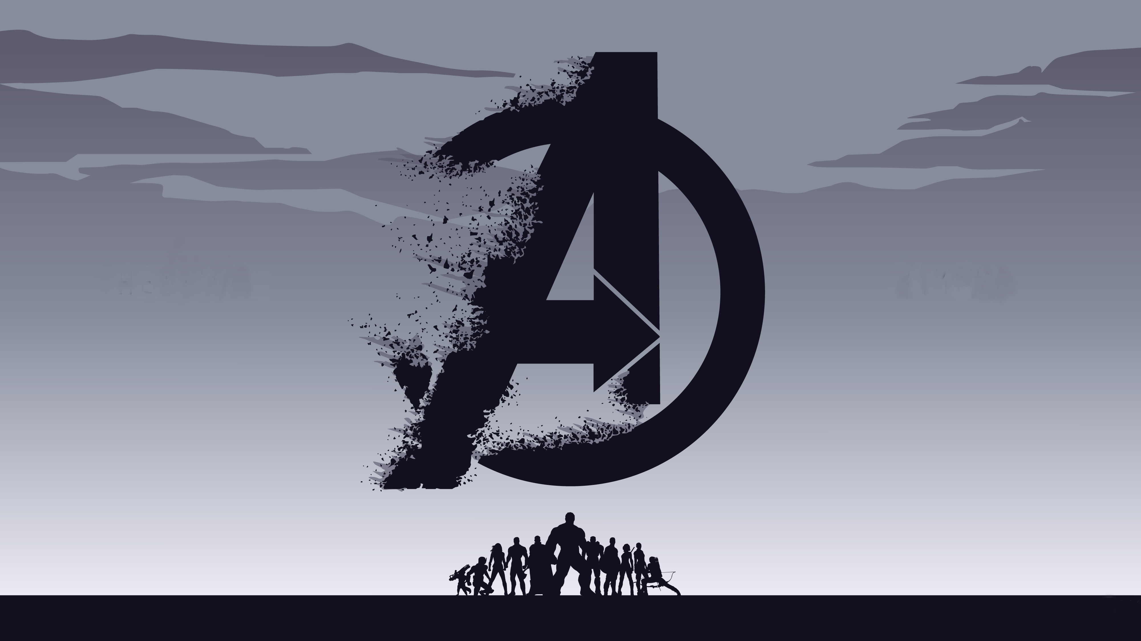 Avengers Endgame  4K  Background Wallpaper  HD Artist 4K  